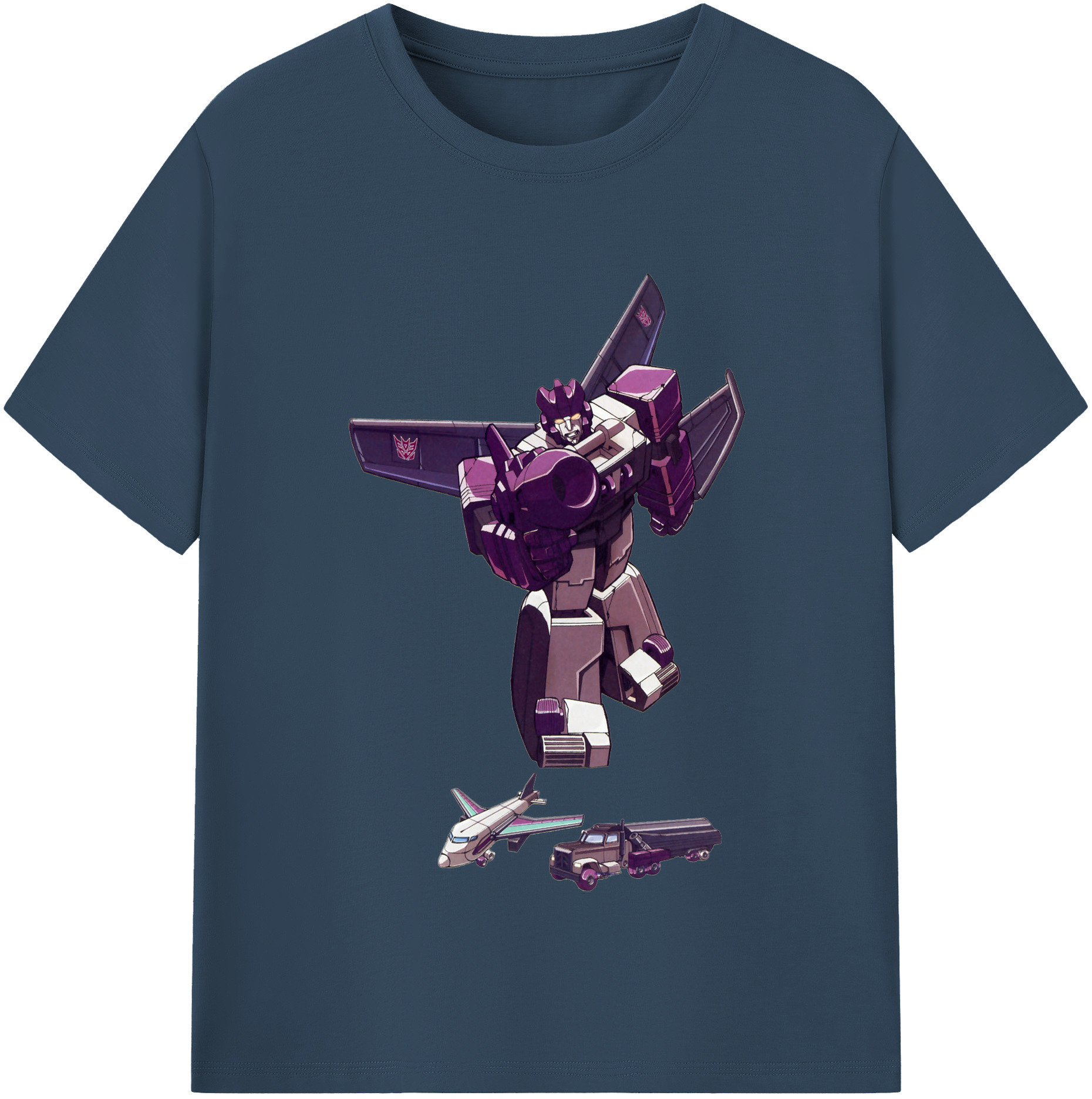 （画像用）  レディースカジュアルプリントTシャツ（綿100％）