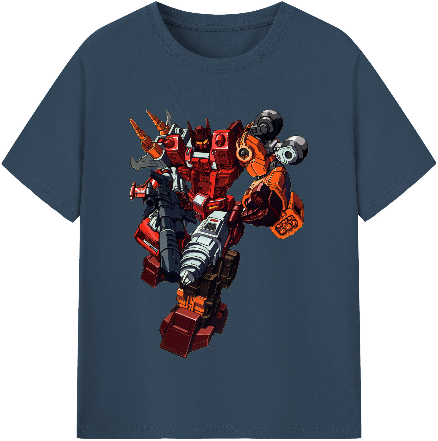 （画像用）  レディースカジュアルプリントTシャツ（綿100％）