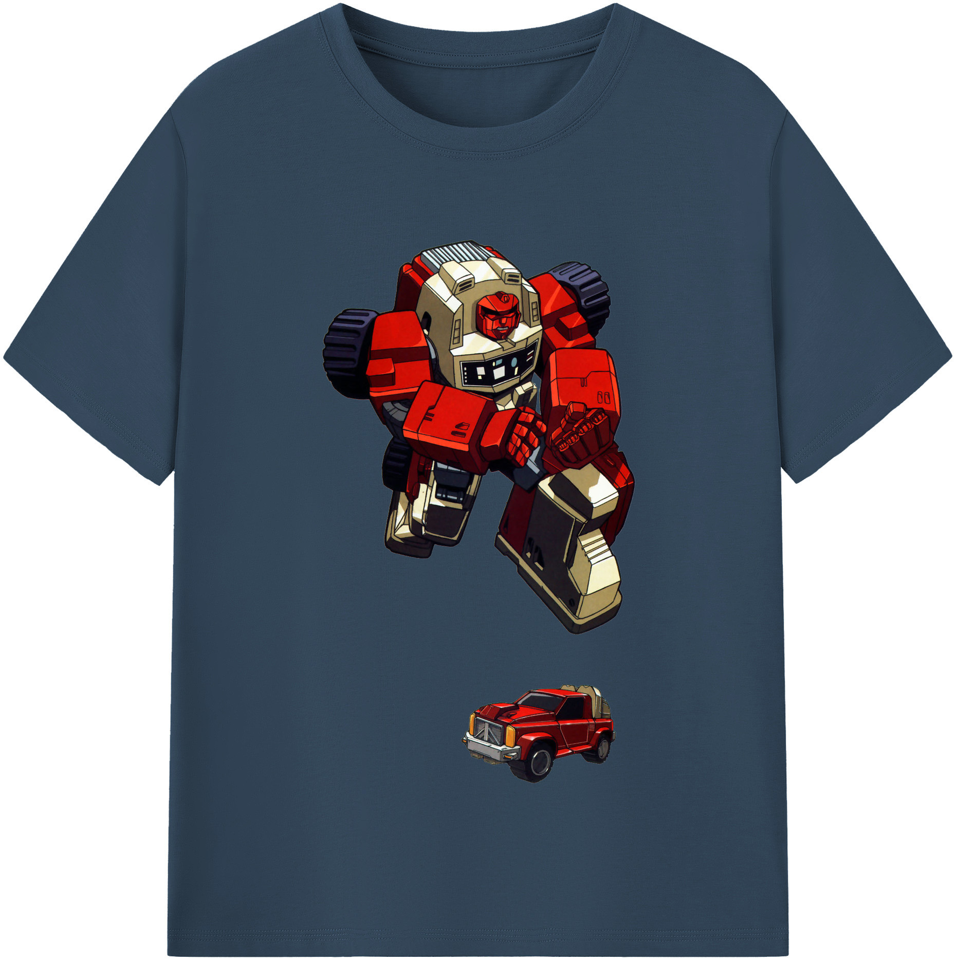 （画像用）  レディースカジュアルプリントTシャツ（綿100％）