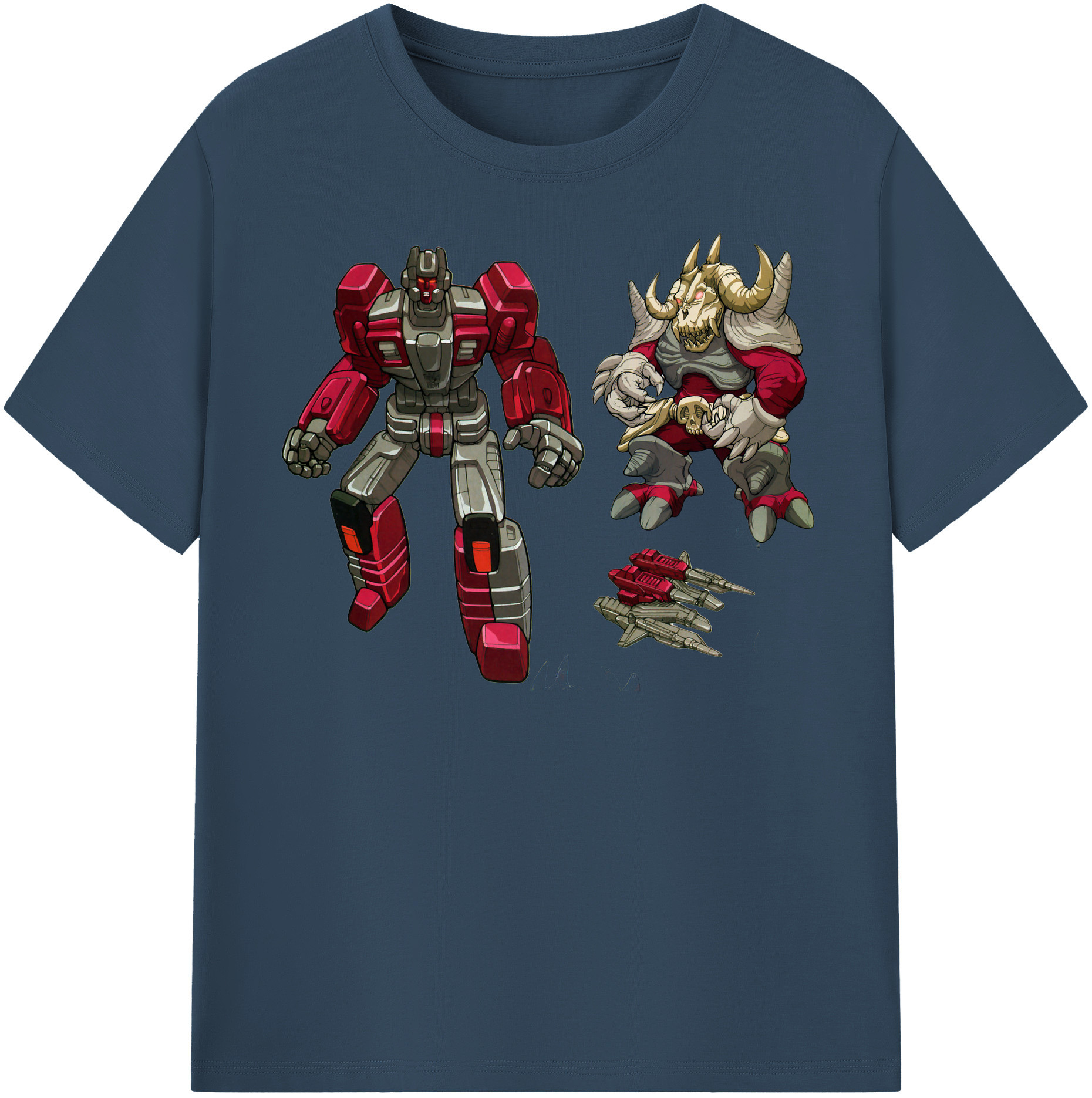 （画像用）  レディースカジュアルプリントTシャツ（綿100％）