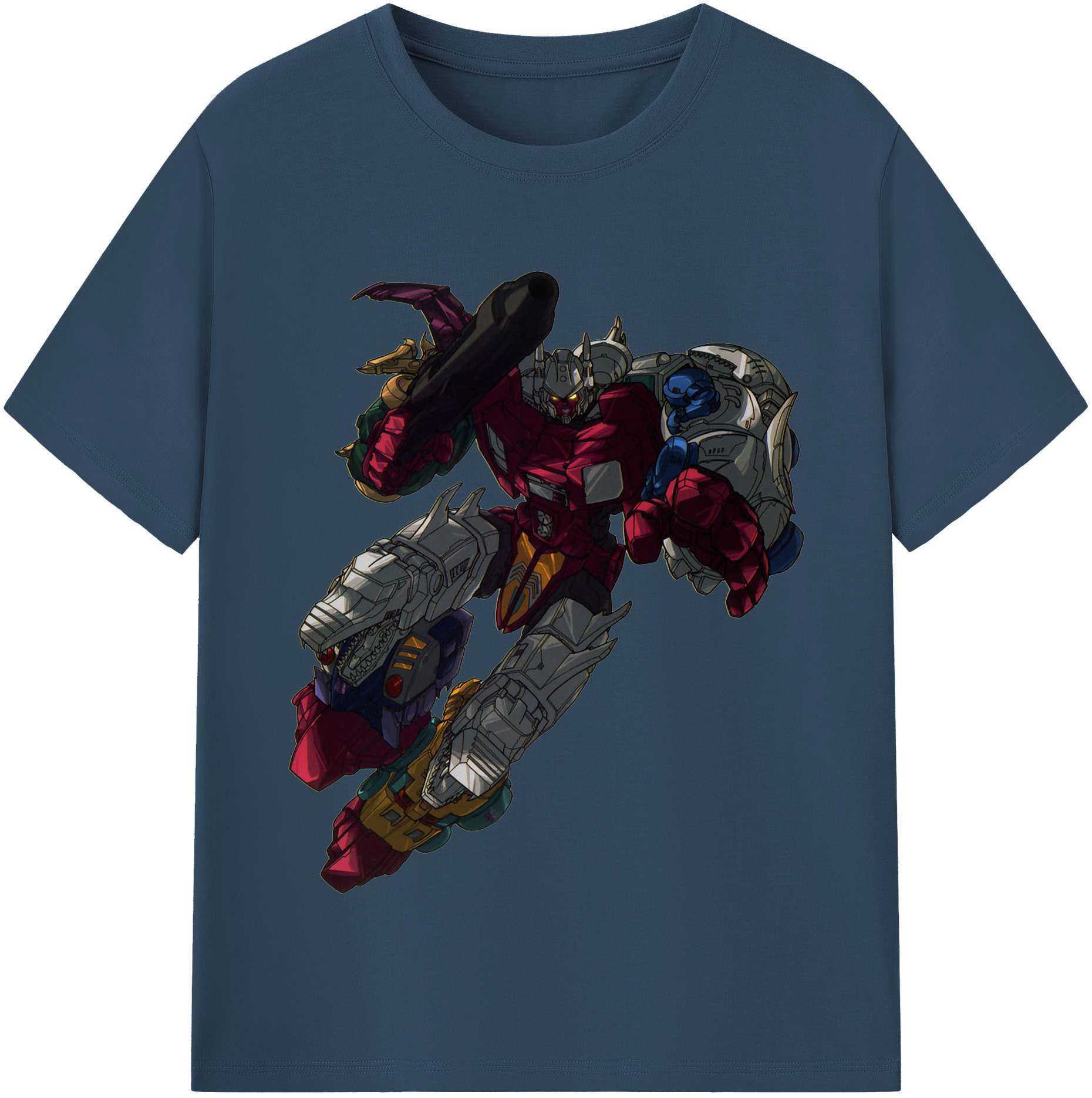 （画像用）  レディースカジュアルプリントTシャツ（綿100％）