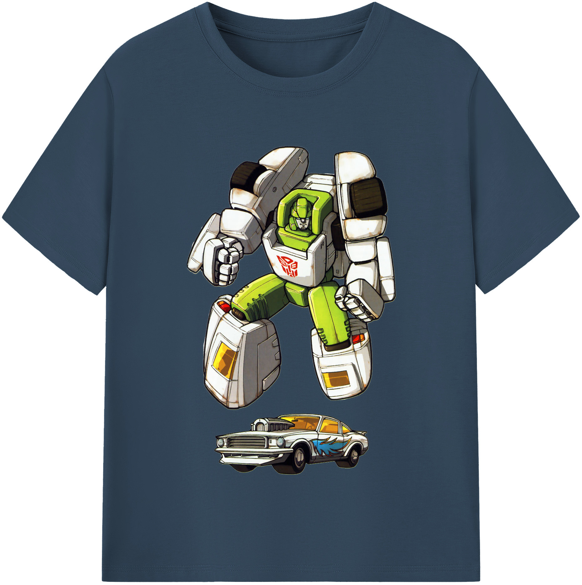 （画像用）  レディースカジュアルプリントTシャツ（綿100％）