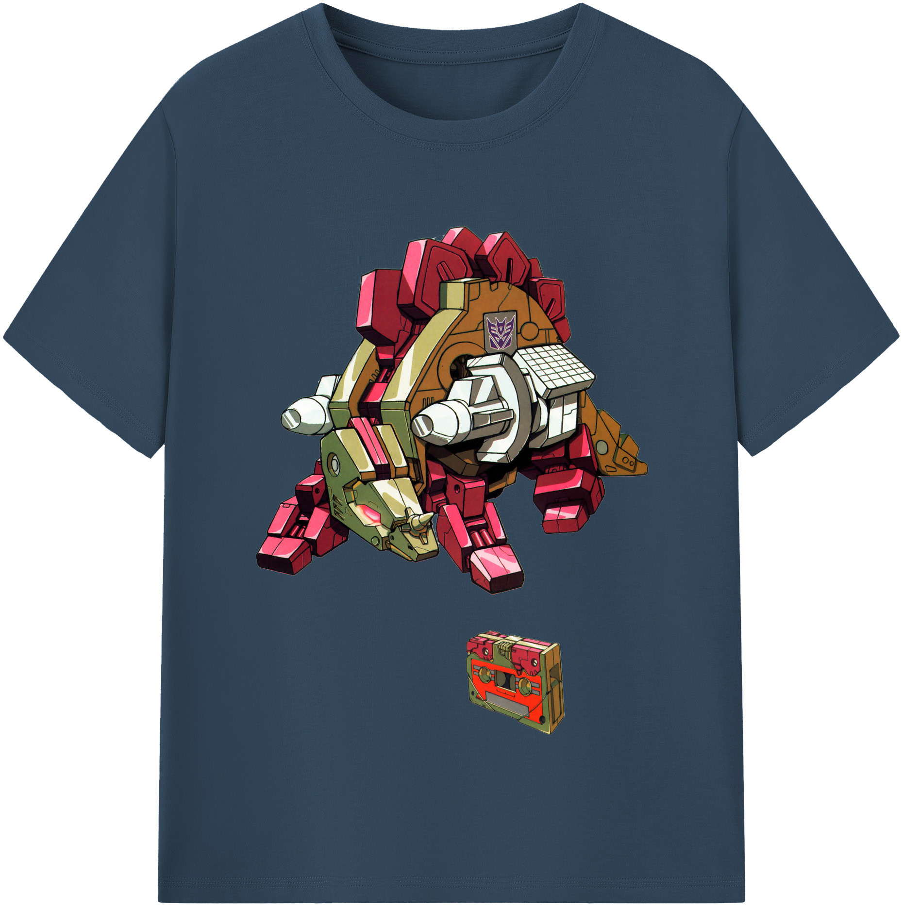（画像用）  レディースカジュアルプリントTシャツ（綿100％）