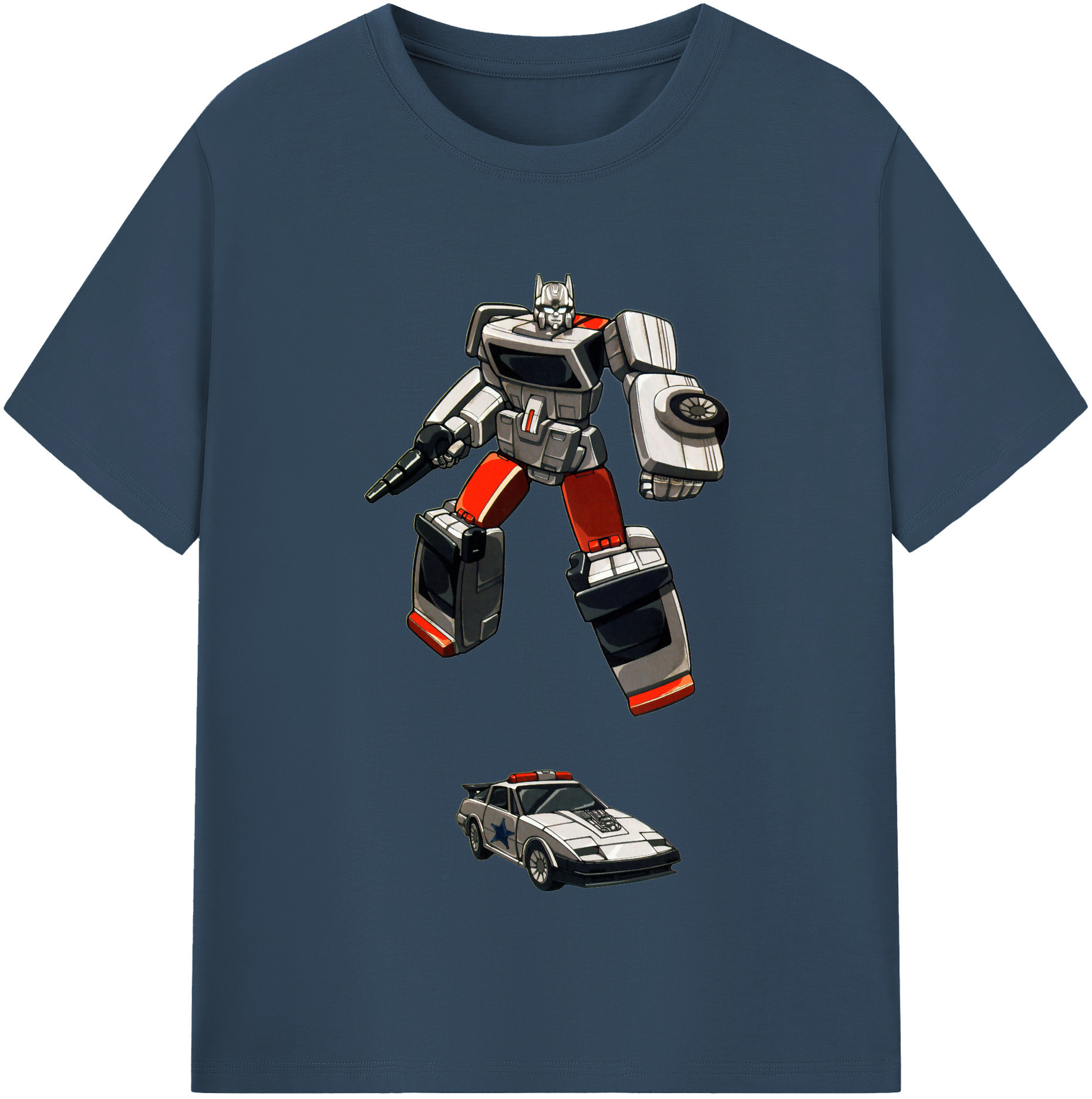 （画像用）  レディースカジュアルプリントTシャツ（綿100％）