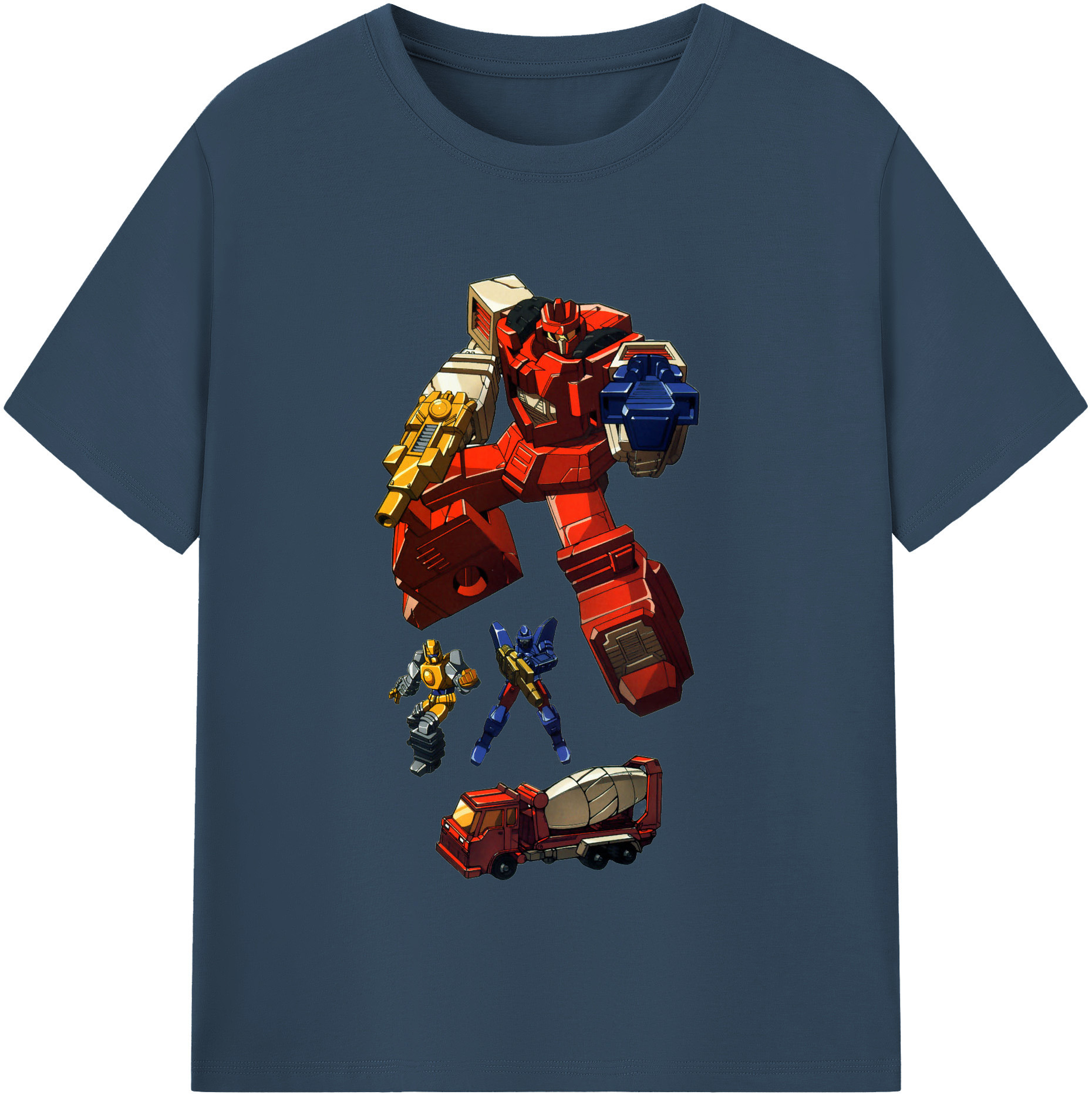 （画像用）  レディースカジュアルプリントTシャツ（綿100％）