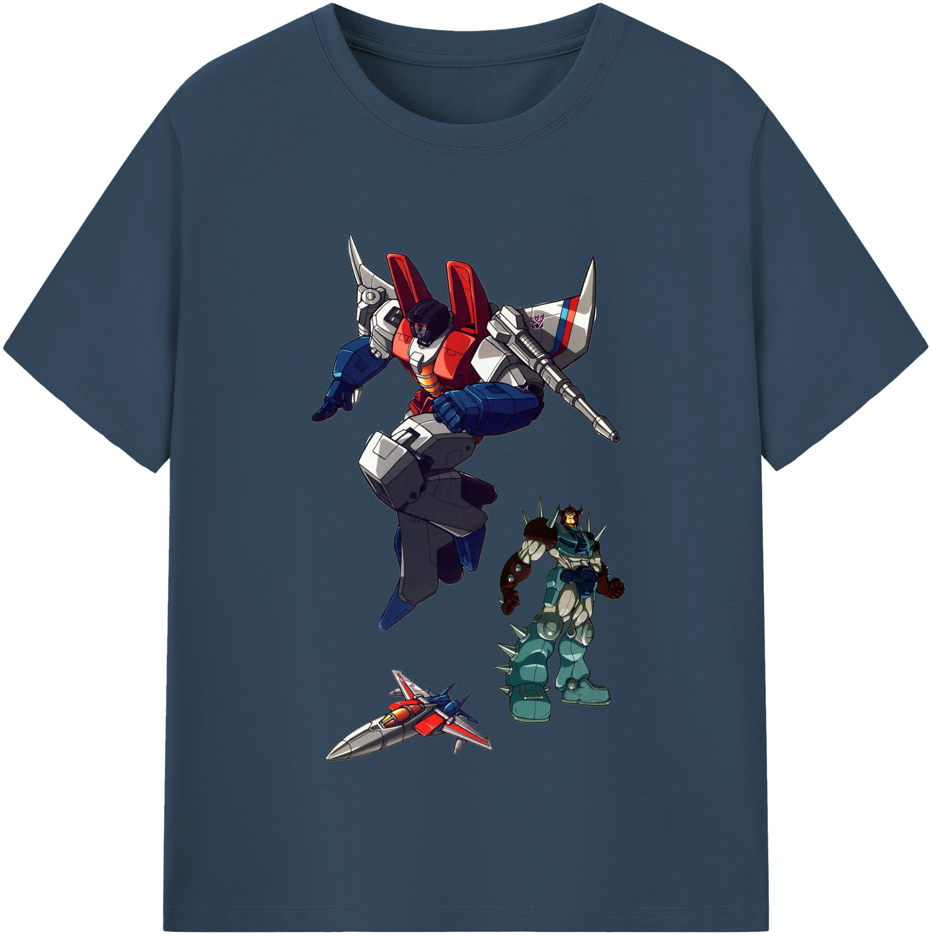 （画像用）  レディースカジュアルプリントTシャツ（綿100％）