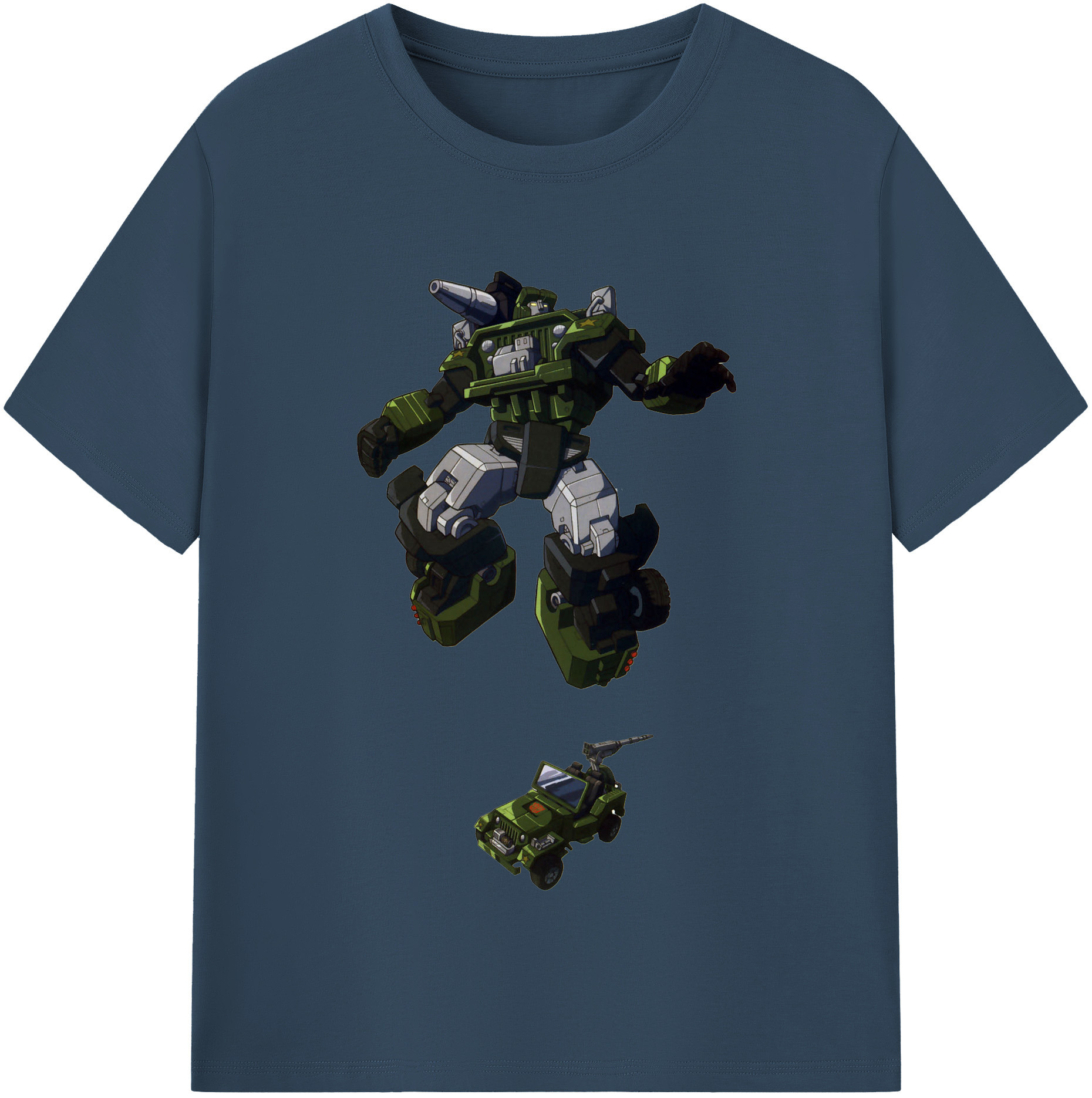 （画像用）  レディースカジュアルプリントTシャツ（綿100％）