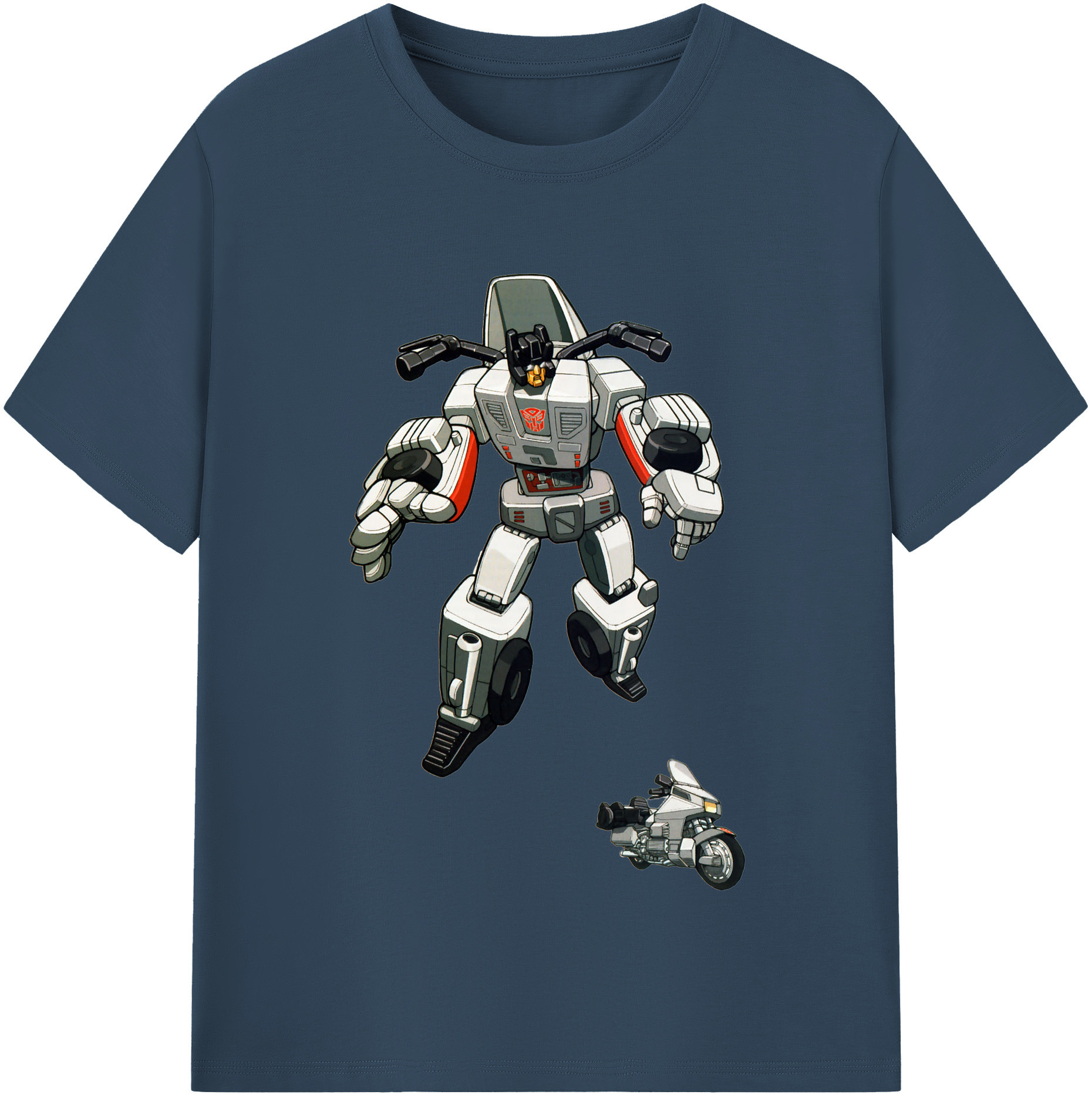 （画像用）  レディースカジュアルプリントTシャツ（綿100％）