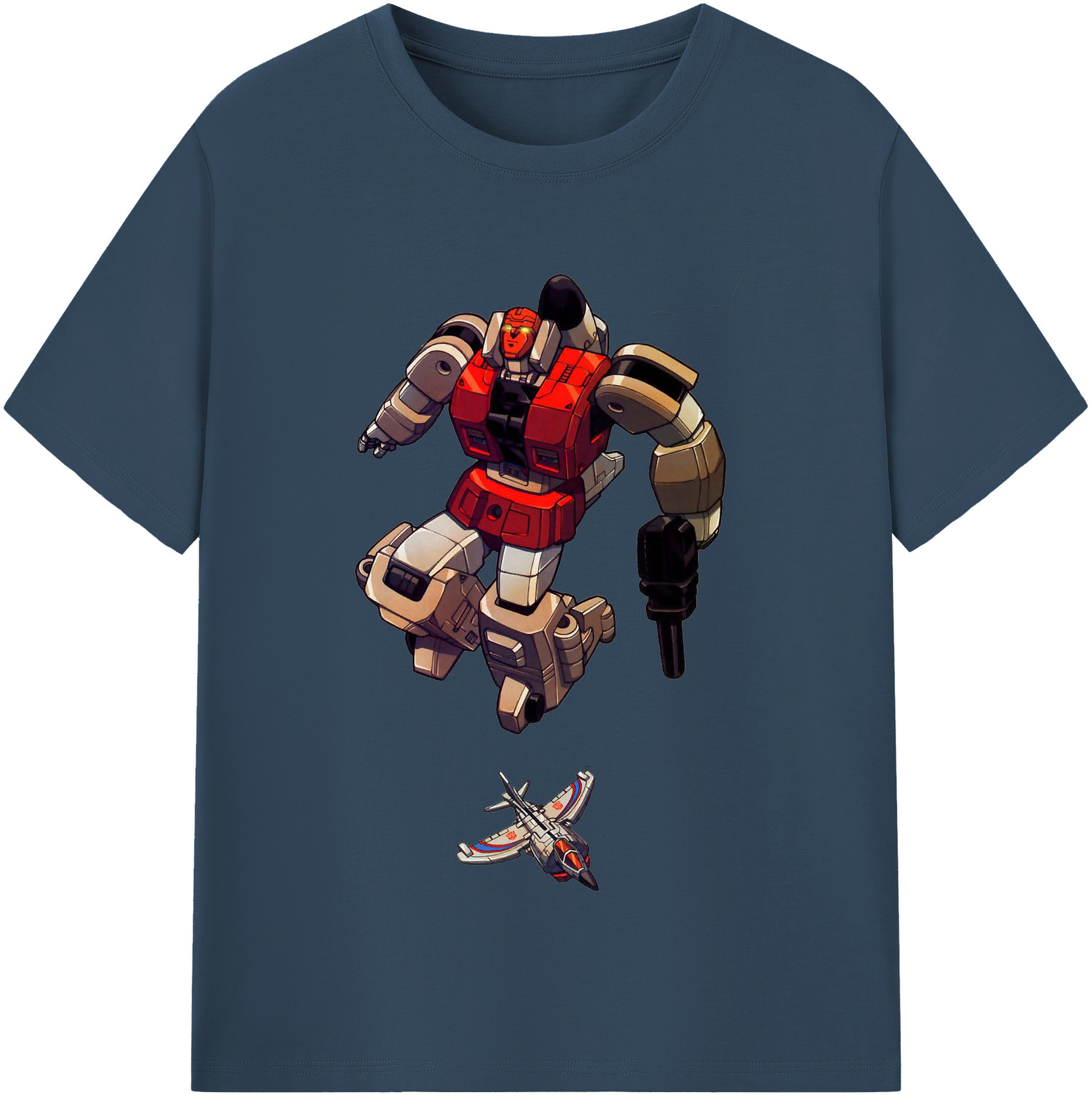（画像用）  レディースカジュアルプリントTシャツ（綿100％）