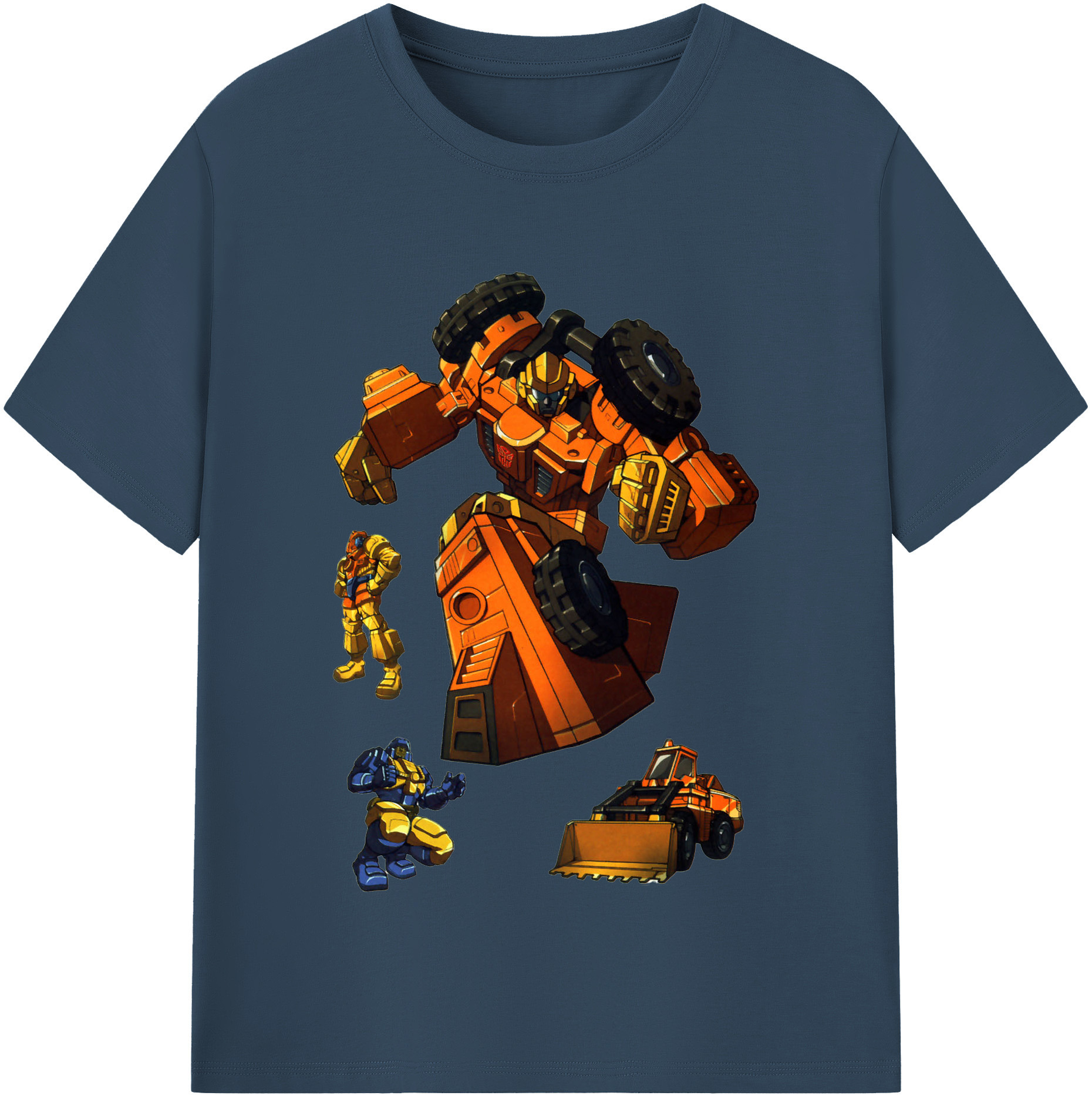 （画像用）  レディースカジュアルプリントTシャツ（綿100％）