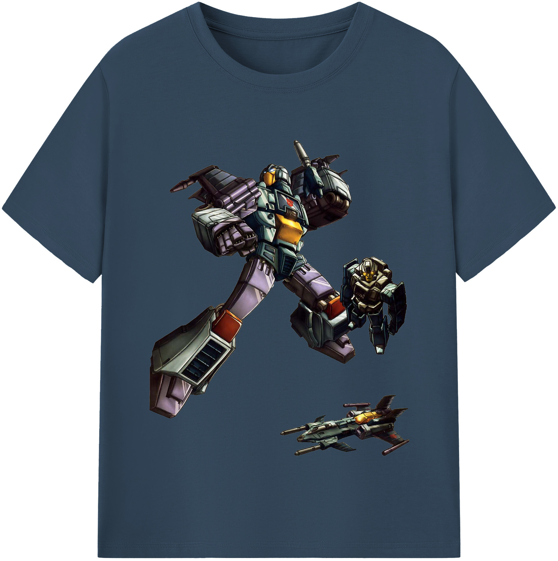 （画像用）  レディースカジュアルプリントTシャツ（綿100％）