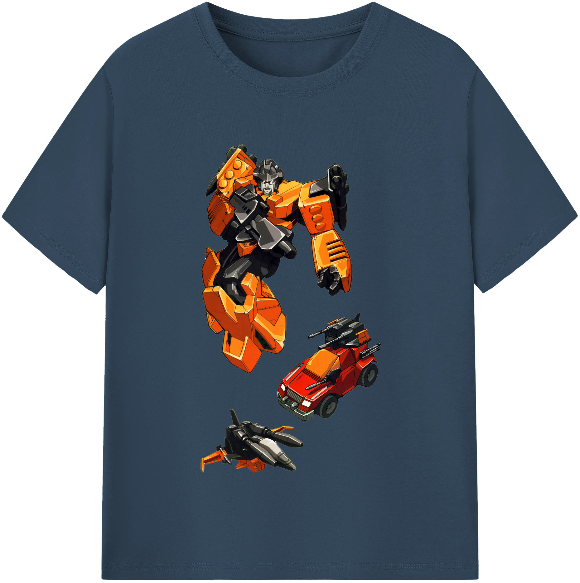 （画像用）  レディースカジュアルプリントTシャツ（綿100％）