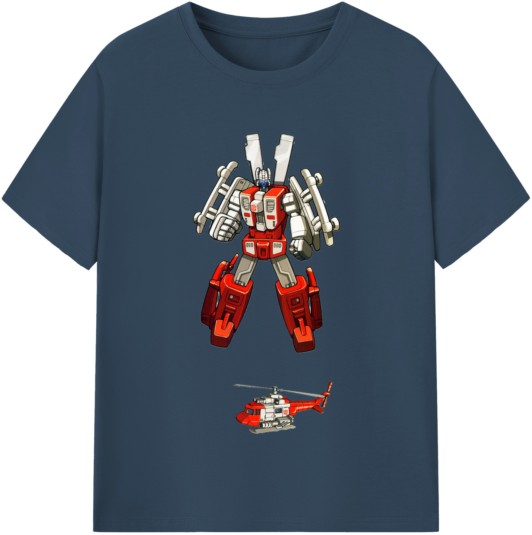 （画像用）  レディースカジュアルプリントTシャツ（綿100％）