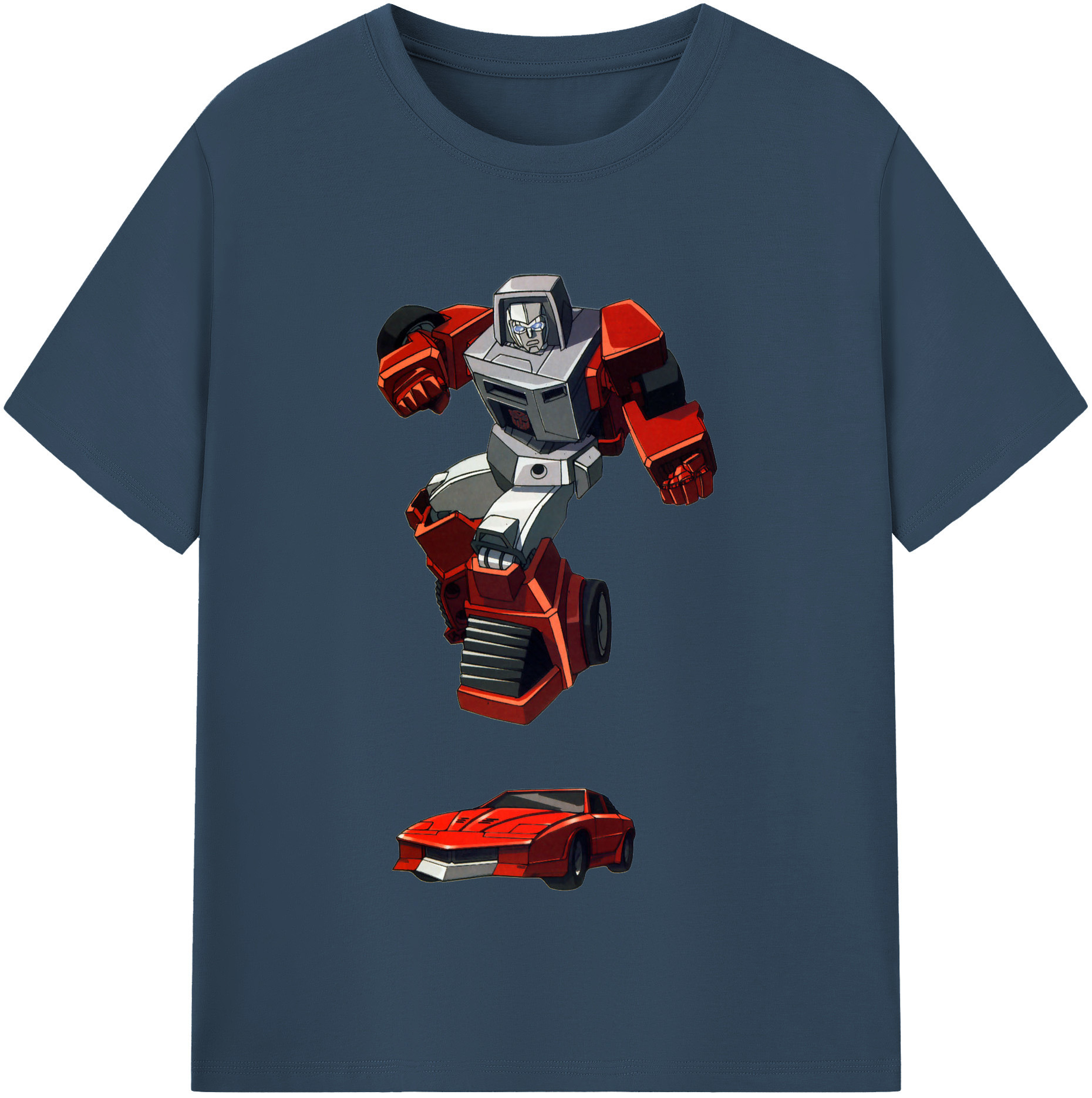 （画像用）  レディースカジュアルプリントTシャツ（綿100％）