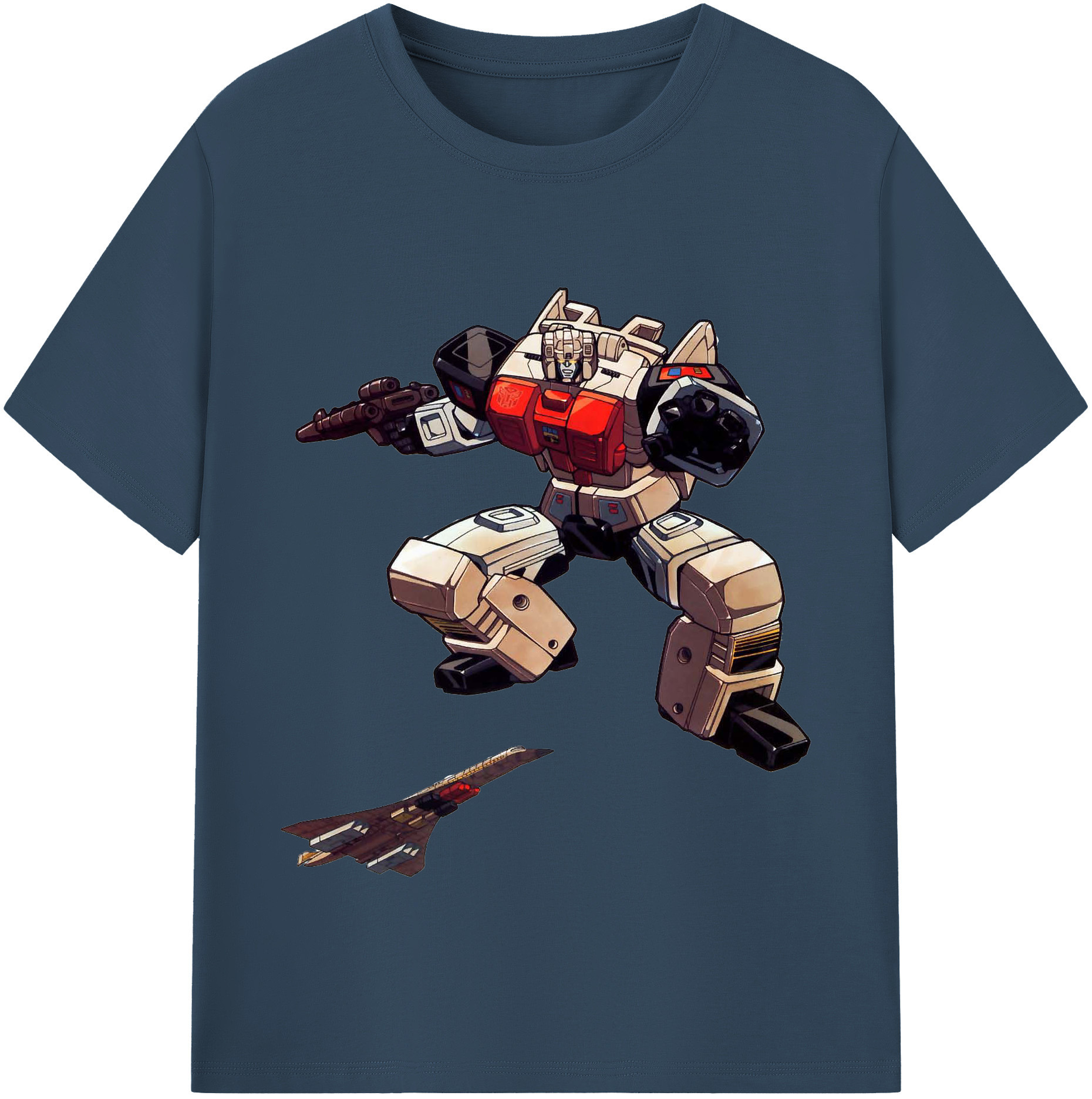 （画像用）  レディースカジュアルプリントTシャツ（綿100％）