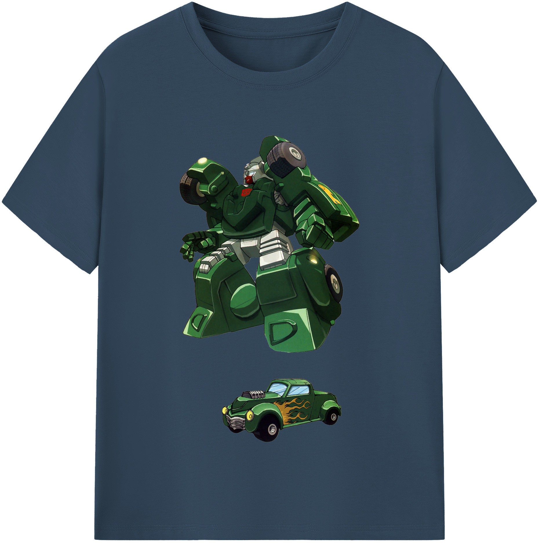 （画像用）  レディースカジュアルプリントTシャツ（綿100％）