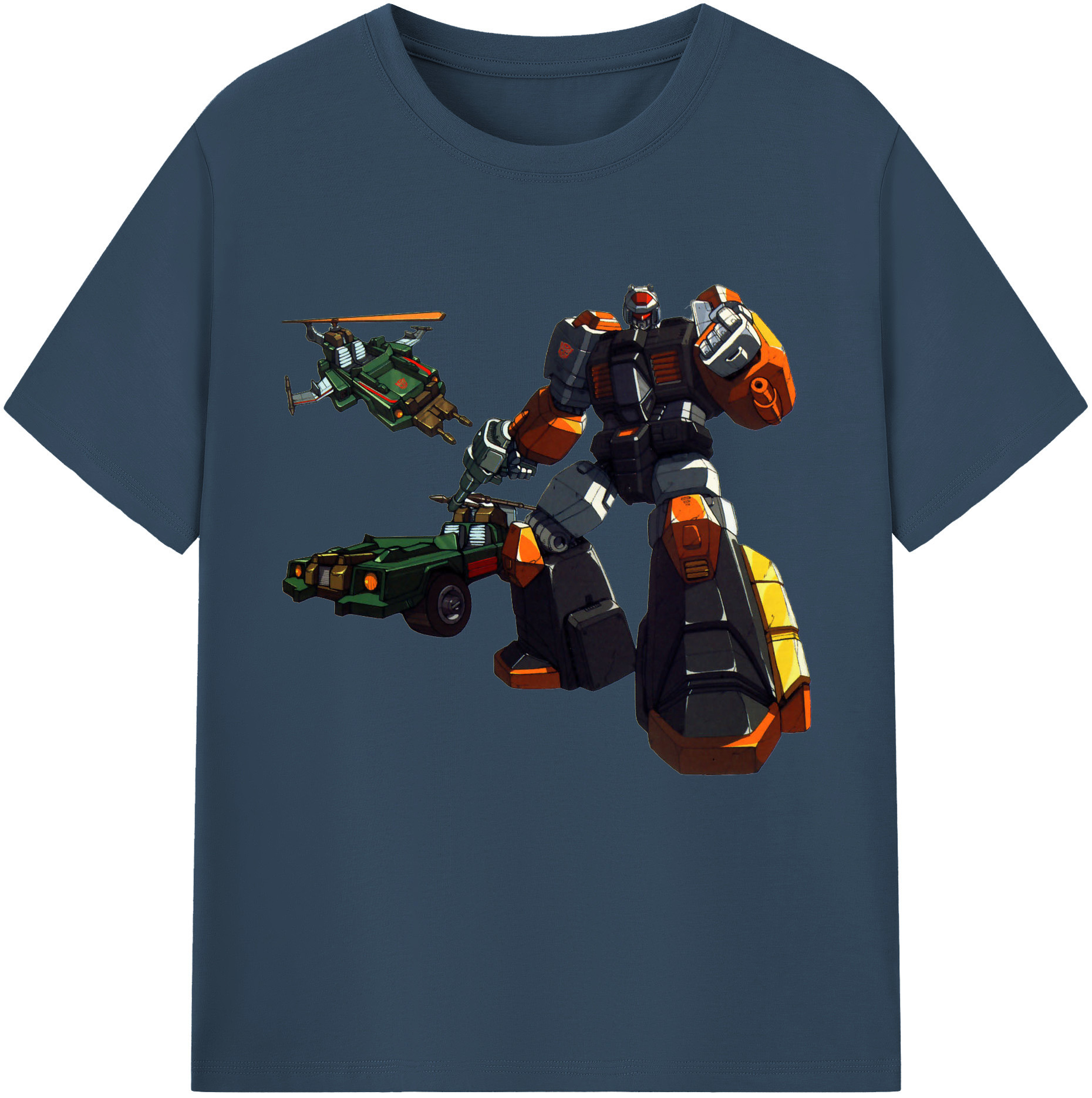 （画像用）  レディースカジュアルプリントTシャツ（綿100％）