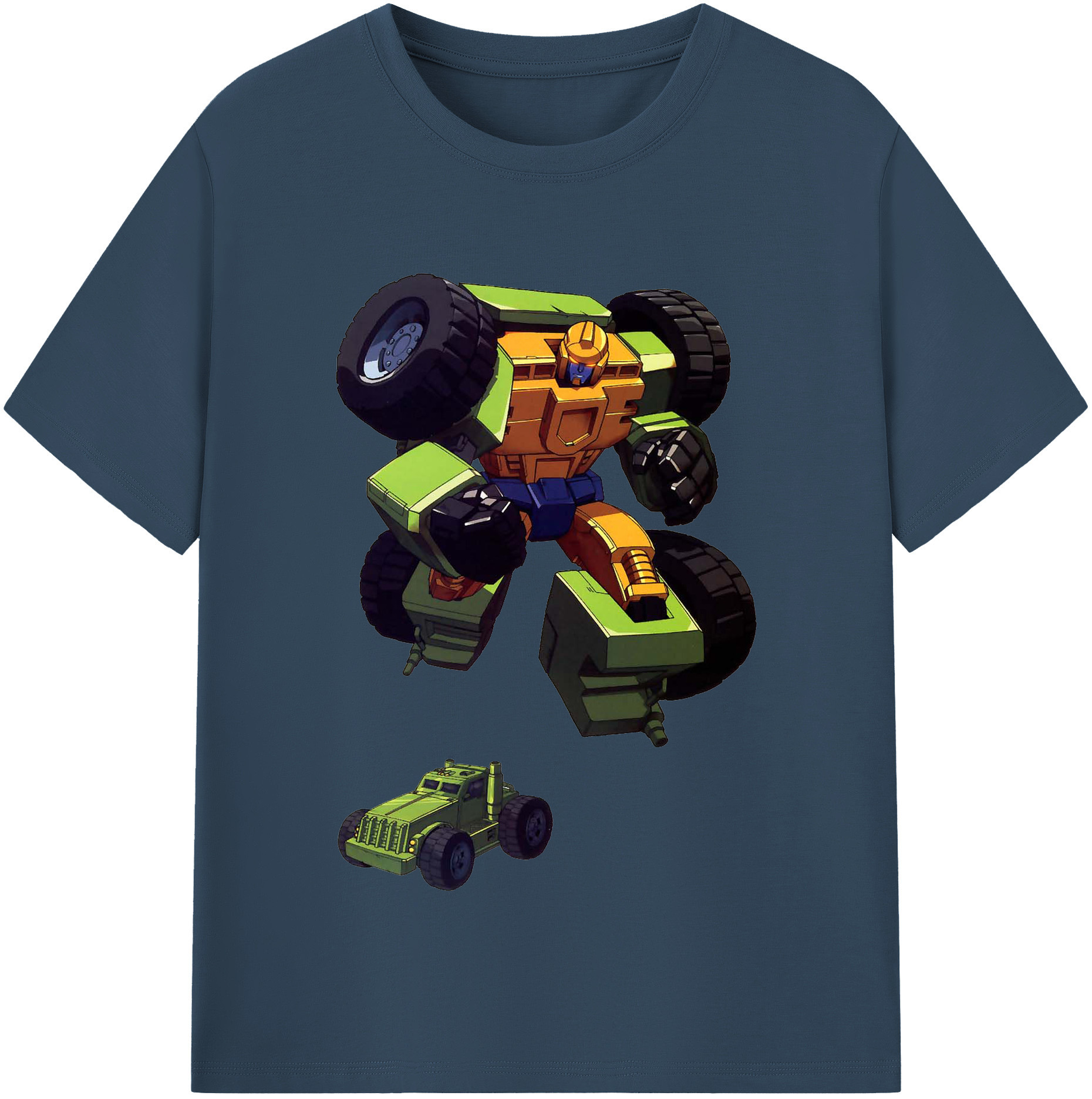 （画像用）  レディースカジュアルプリントTシャツ（綿100％）