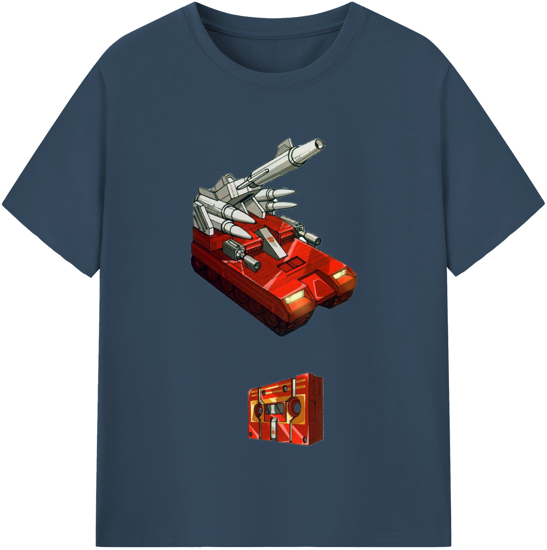 （画像用）  レディースカジュアルプリントTシャツ（綿100％）