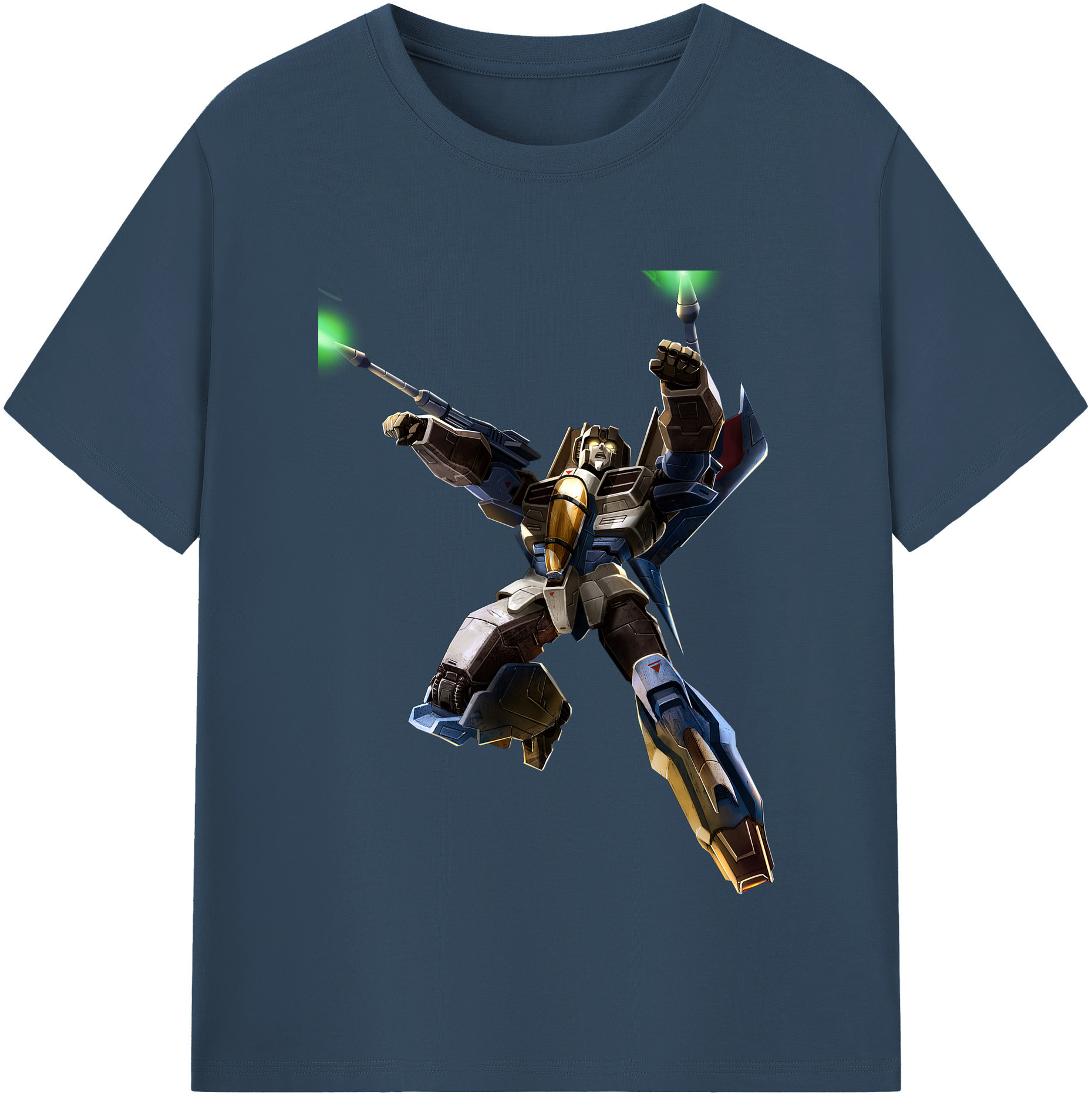 （画像用）  レディースカジュアルプリントTシャツ（綿100％）
