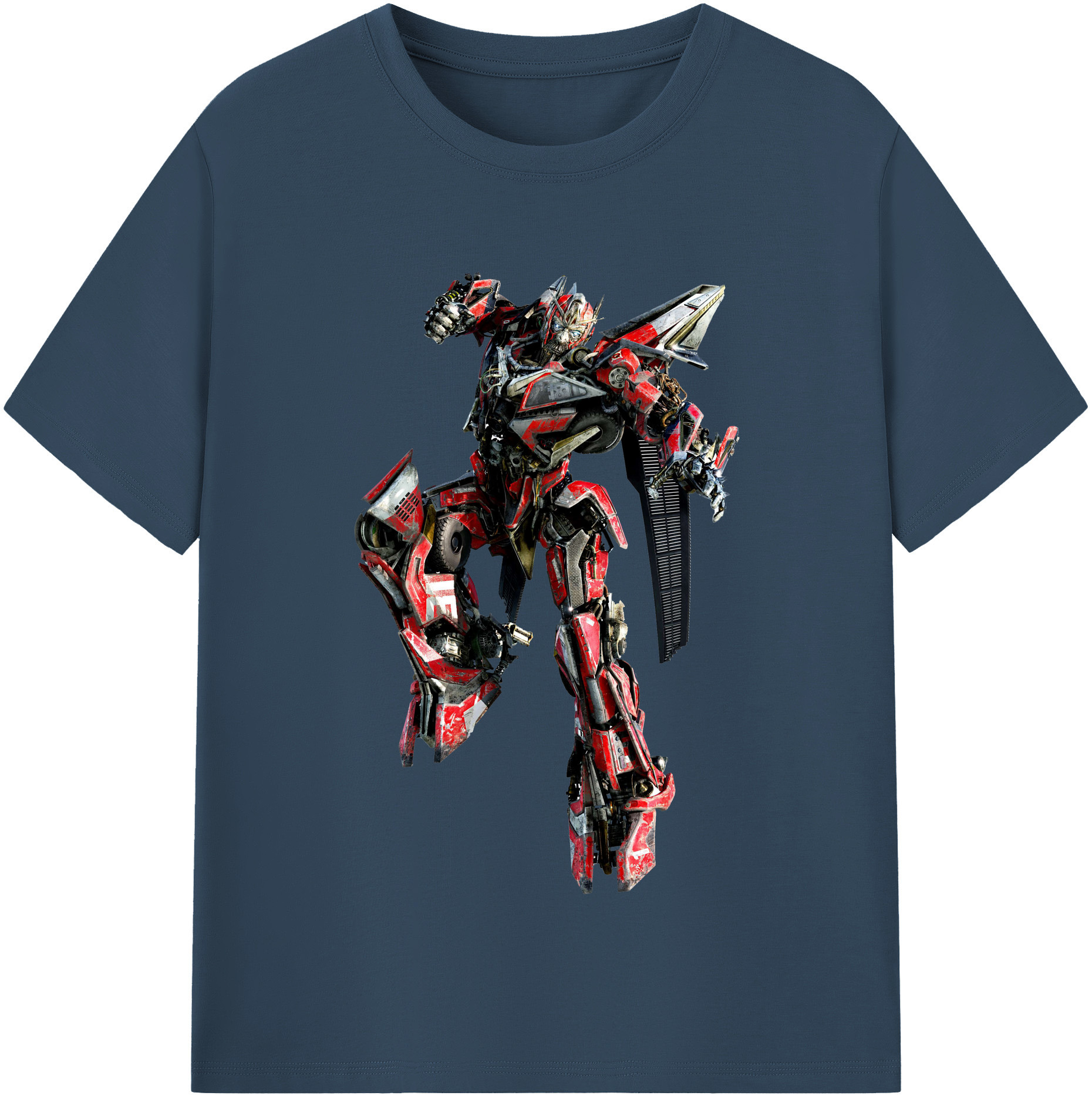 （画像用）  レディースカジュアルプリントTシャツ（綿100％）