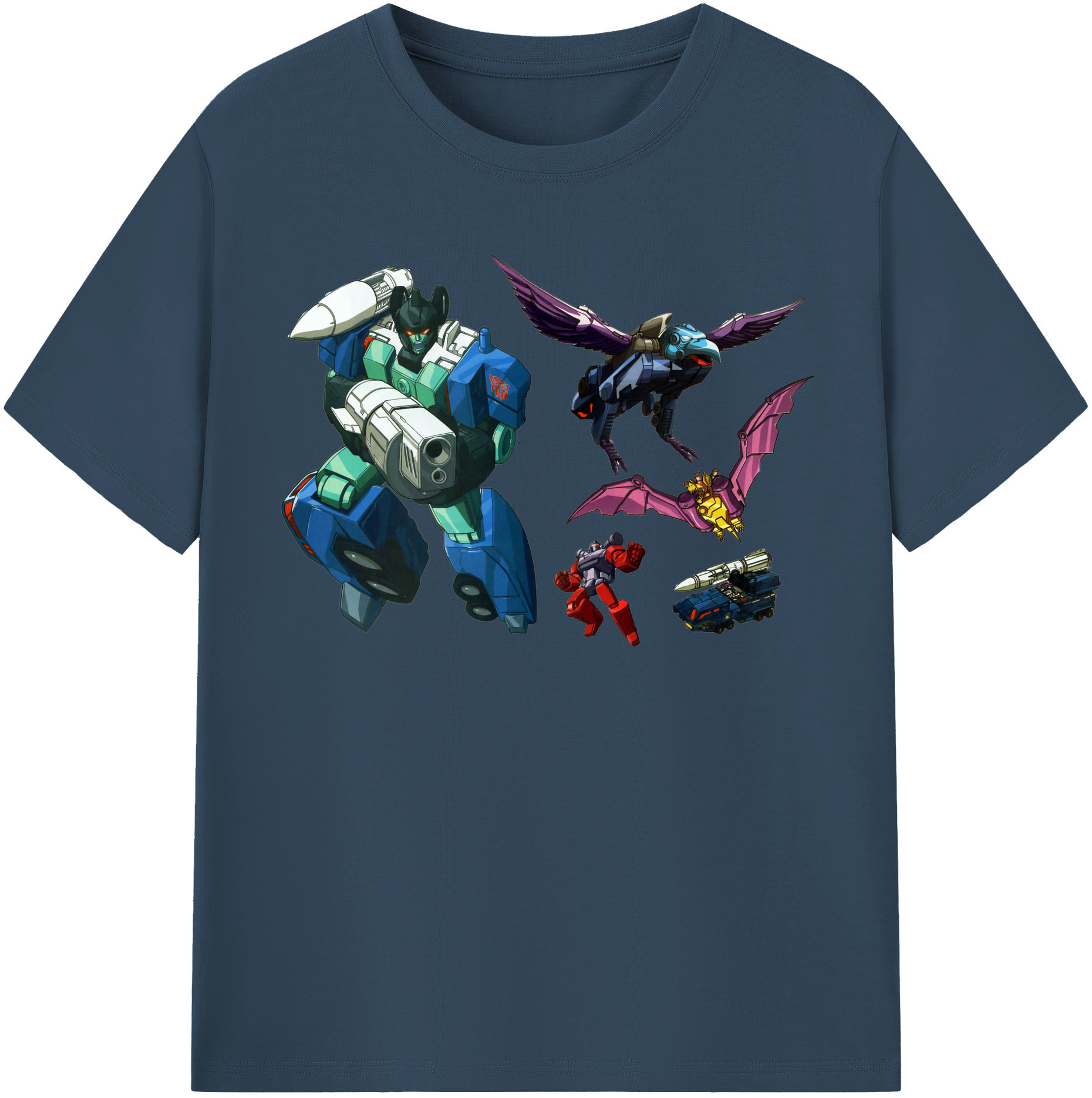 （画像用）  レディースカジュアルプリントTシャツ（綿100％）