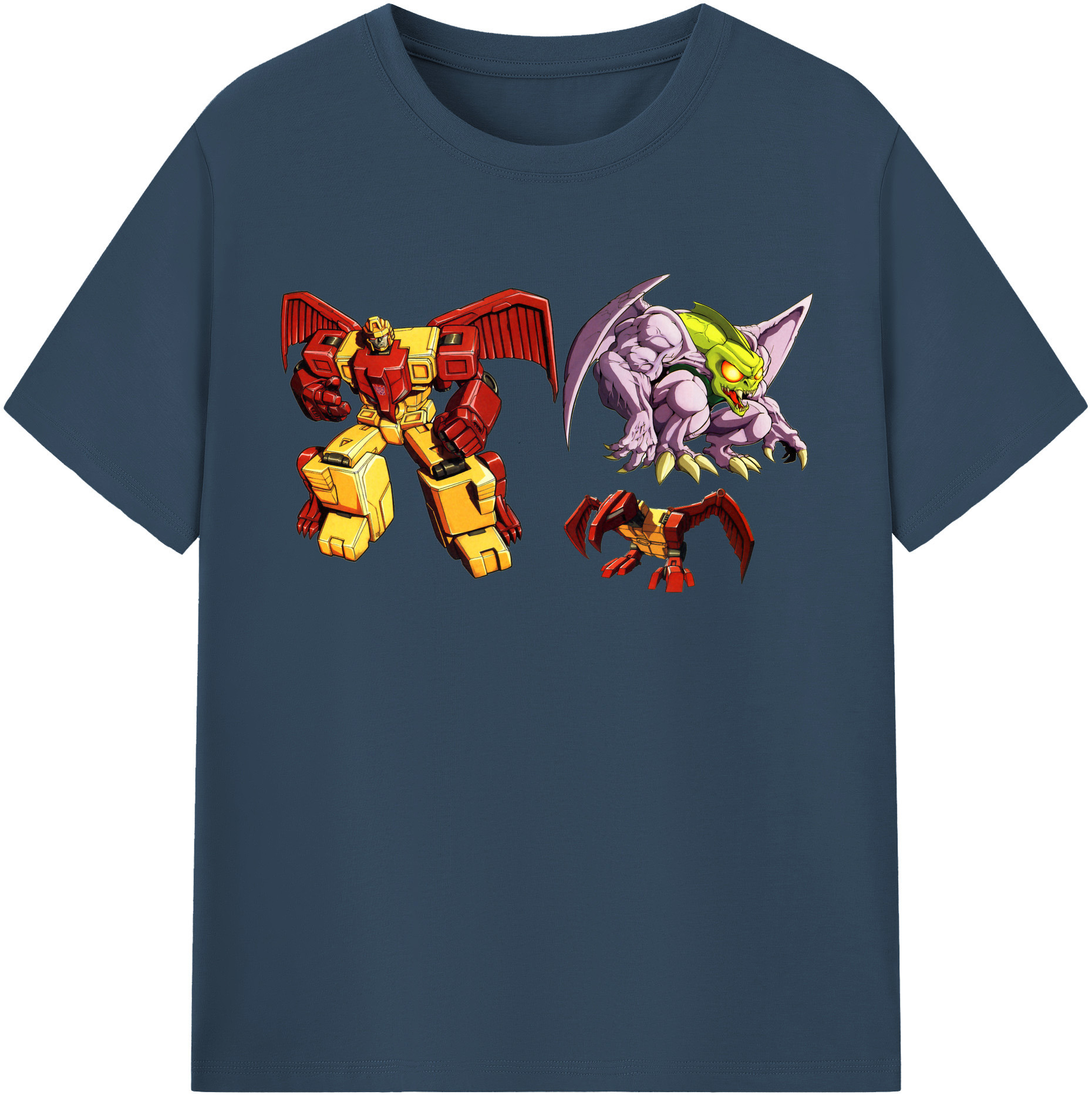 （画像用）  レディースカジュアルプリントTシャツ（綿100％）
