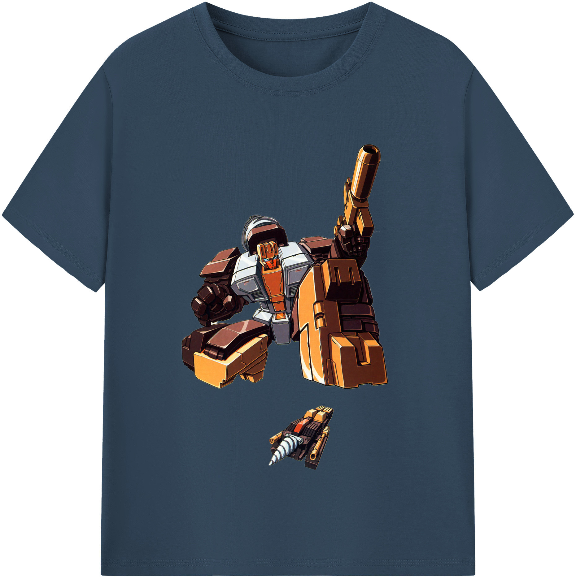 （画像用）  レディースカジュアルプリントTシャツ（綿100％）
