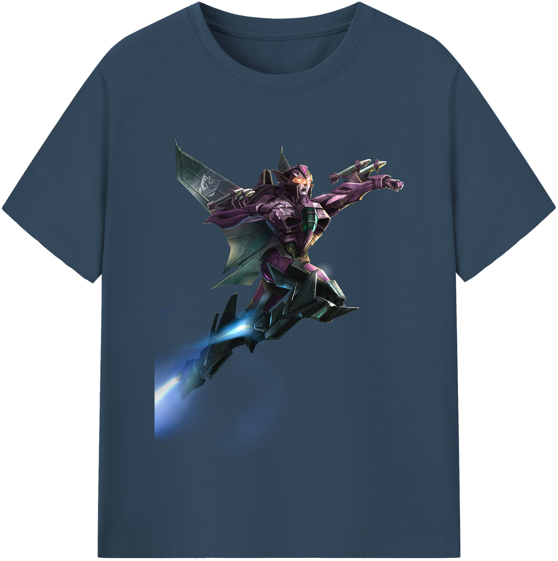 （画像用）  レディースカジュアルプリントTシャツ（綿100％）