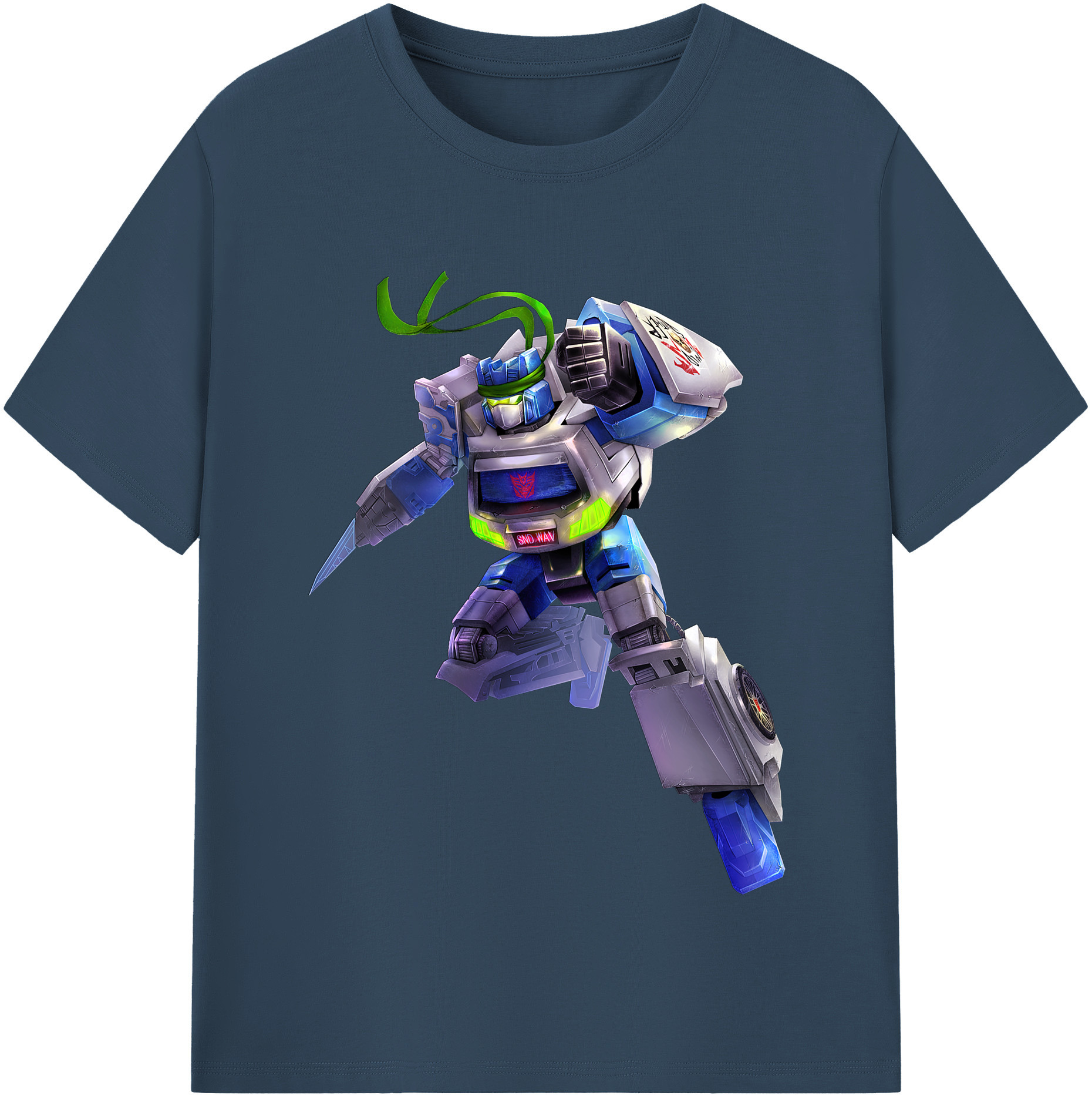 （画像用）  レディースカジュアルプリントTシャツ（綿100％）