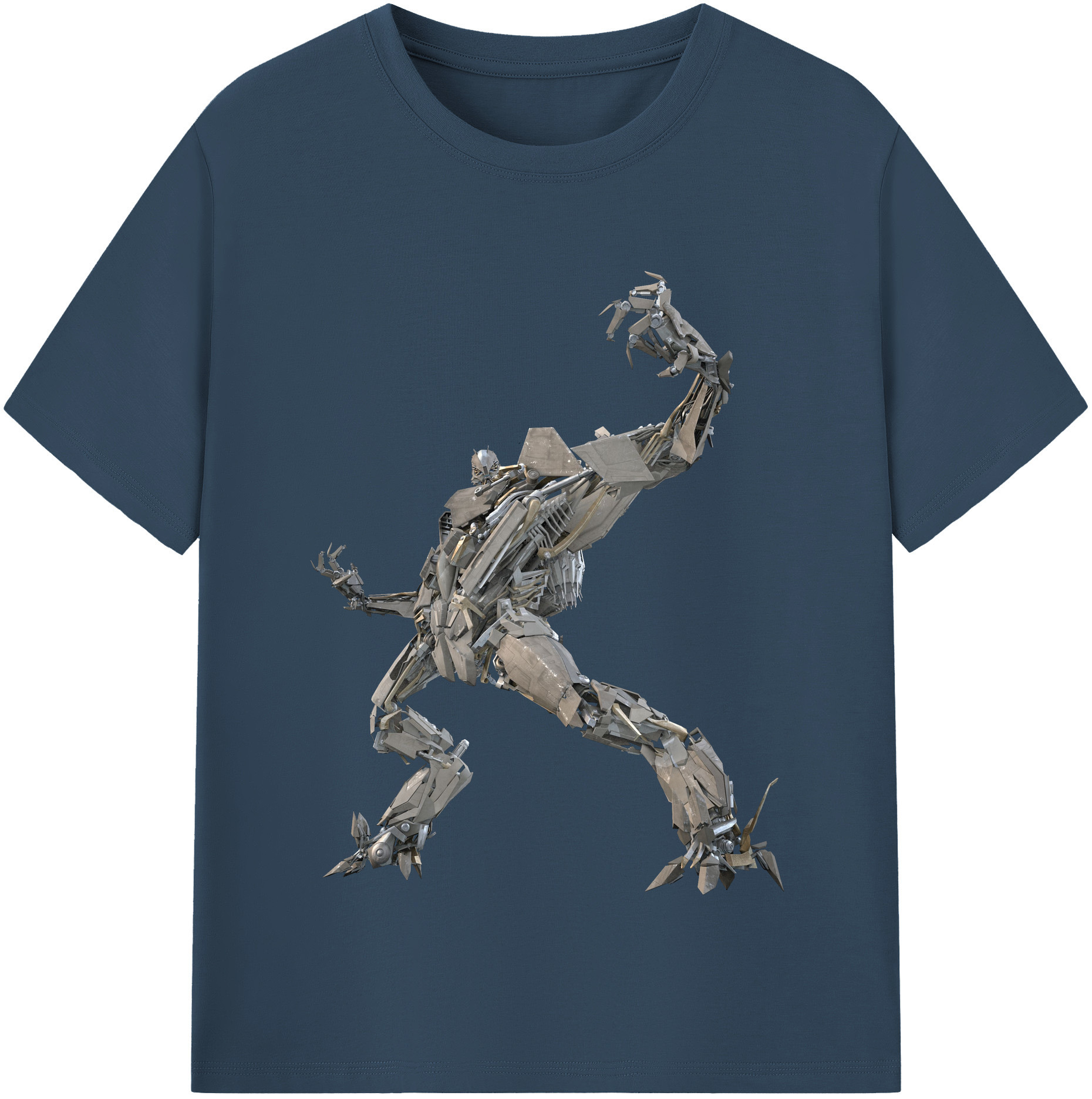 （画像用）  レディースカジュアルプリントTシャツ（綿100％）