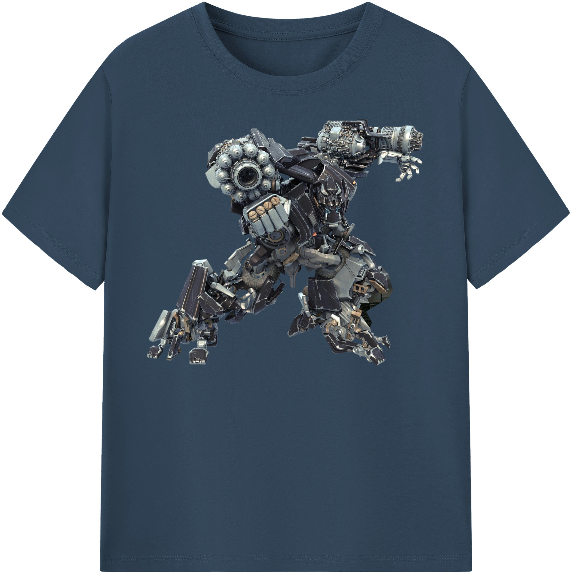 （画像用）  レディースカジュアルプリントTシャツ（綿100％）