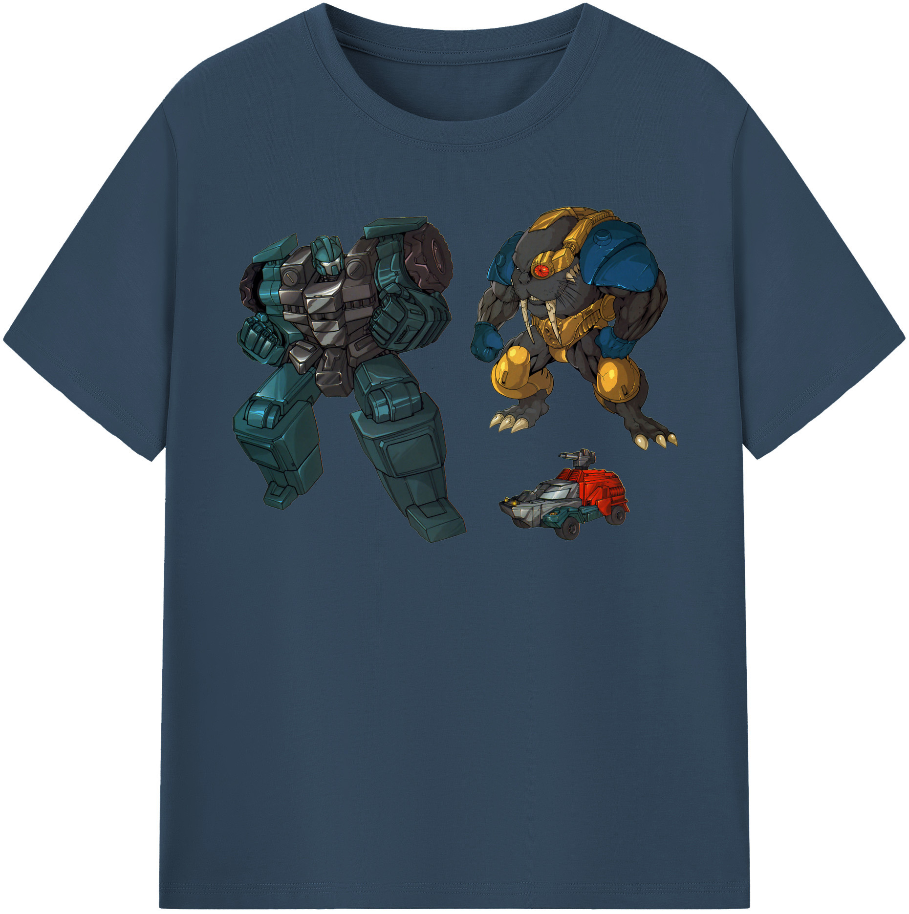 （画像用）  レディースカジュアルプリントTシャツ（綿100％）