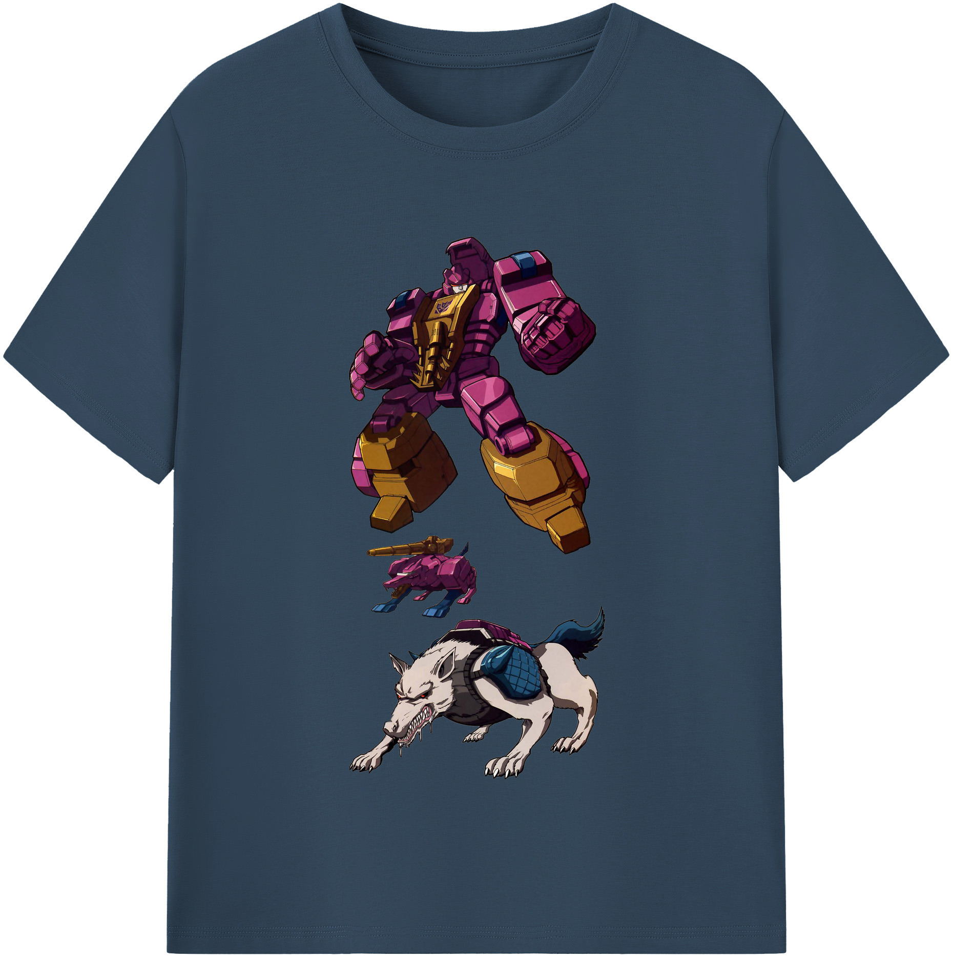 （画像用）  レディースカジュアルプリントTシャツ（綿100％）