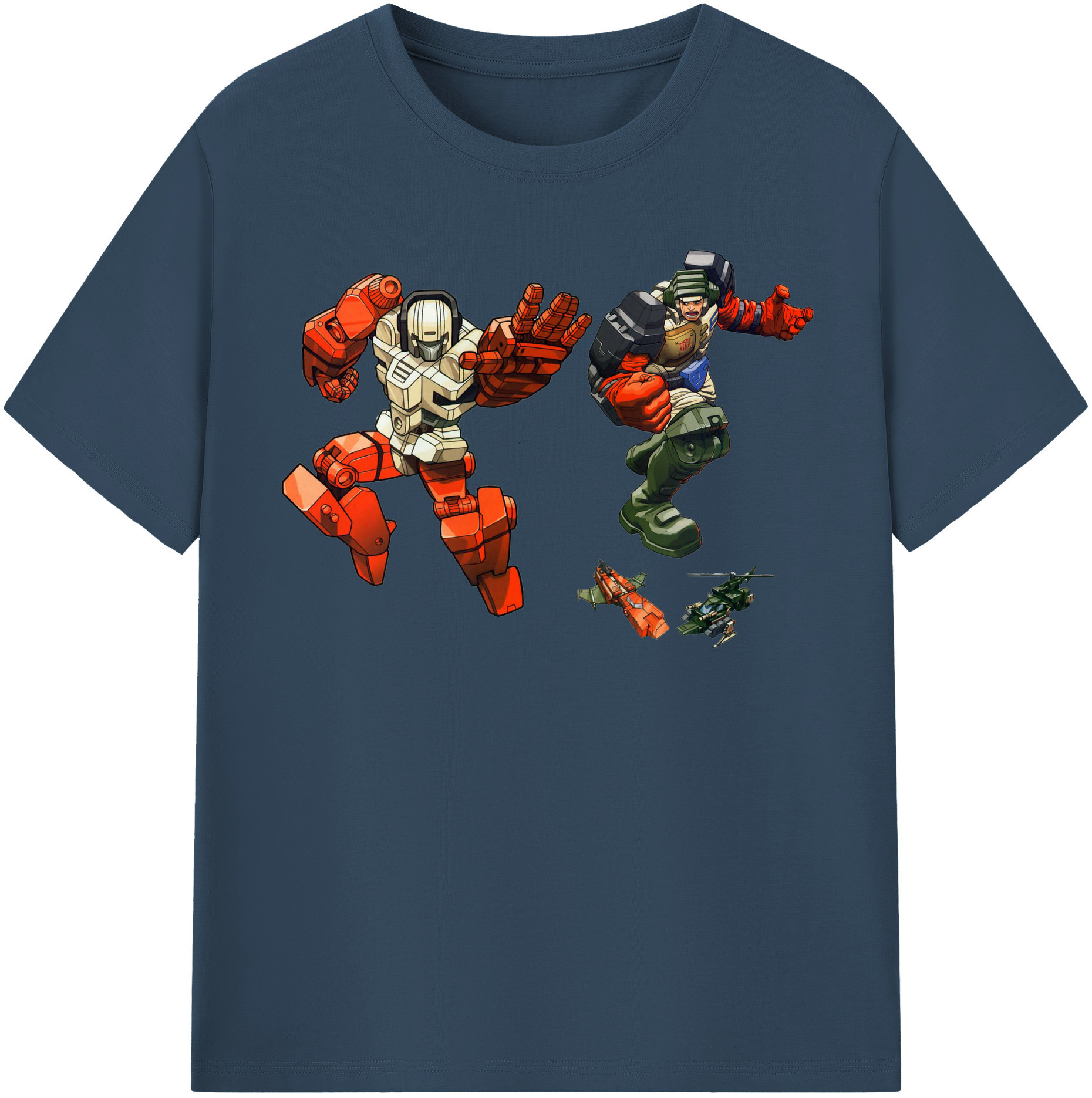（画像用）  レディースカジュアルプリントTシャツ（綿100％）