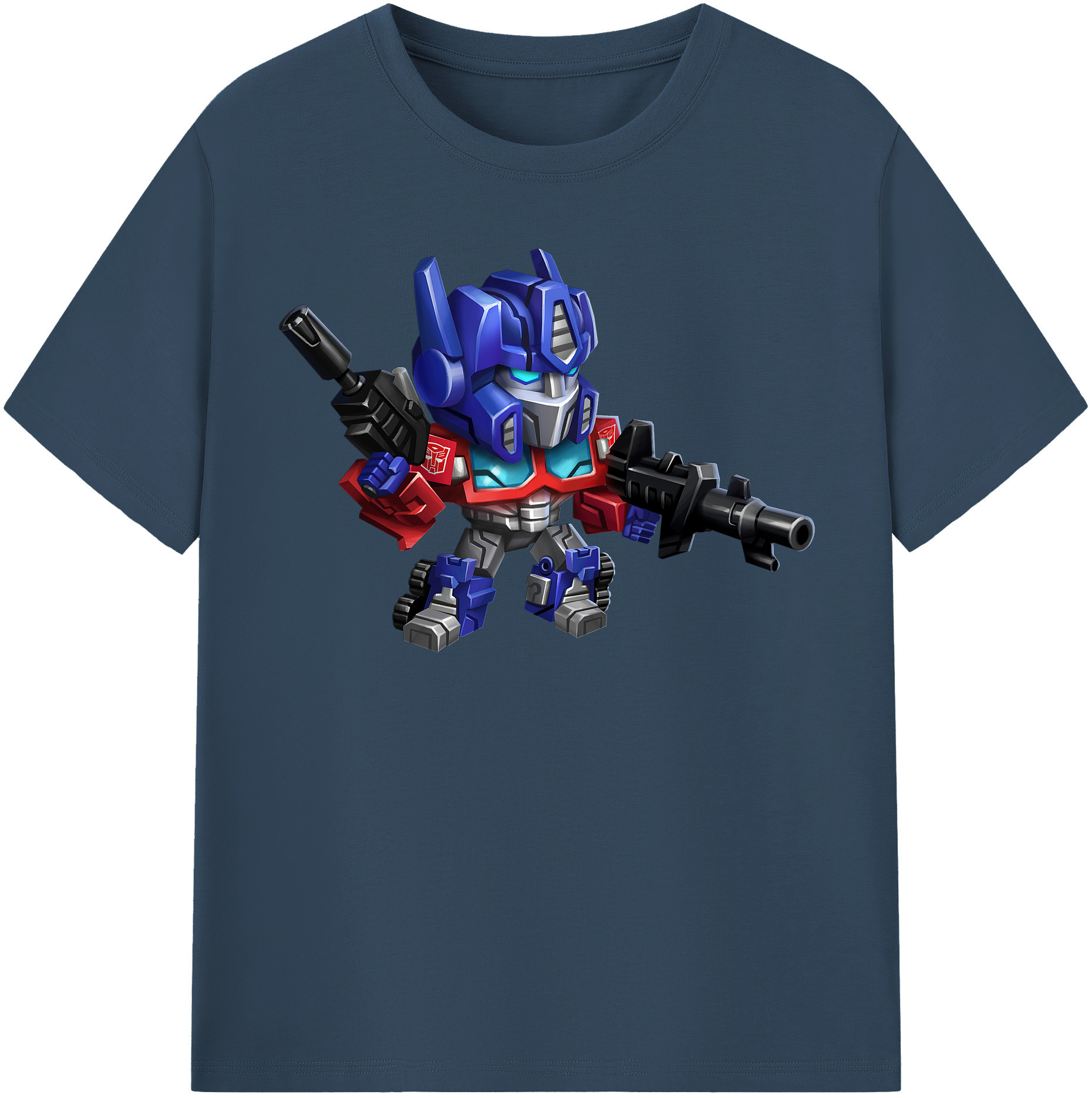 （画像用）  レディースカジュアルプリントTシャツ（綿100％）