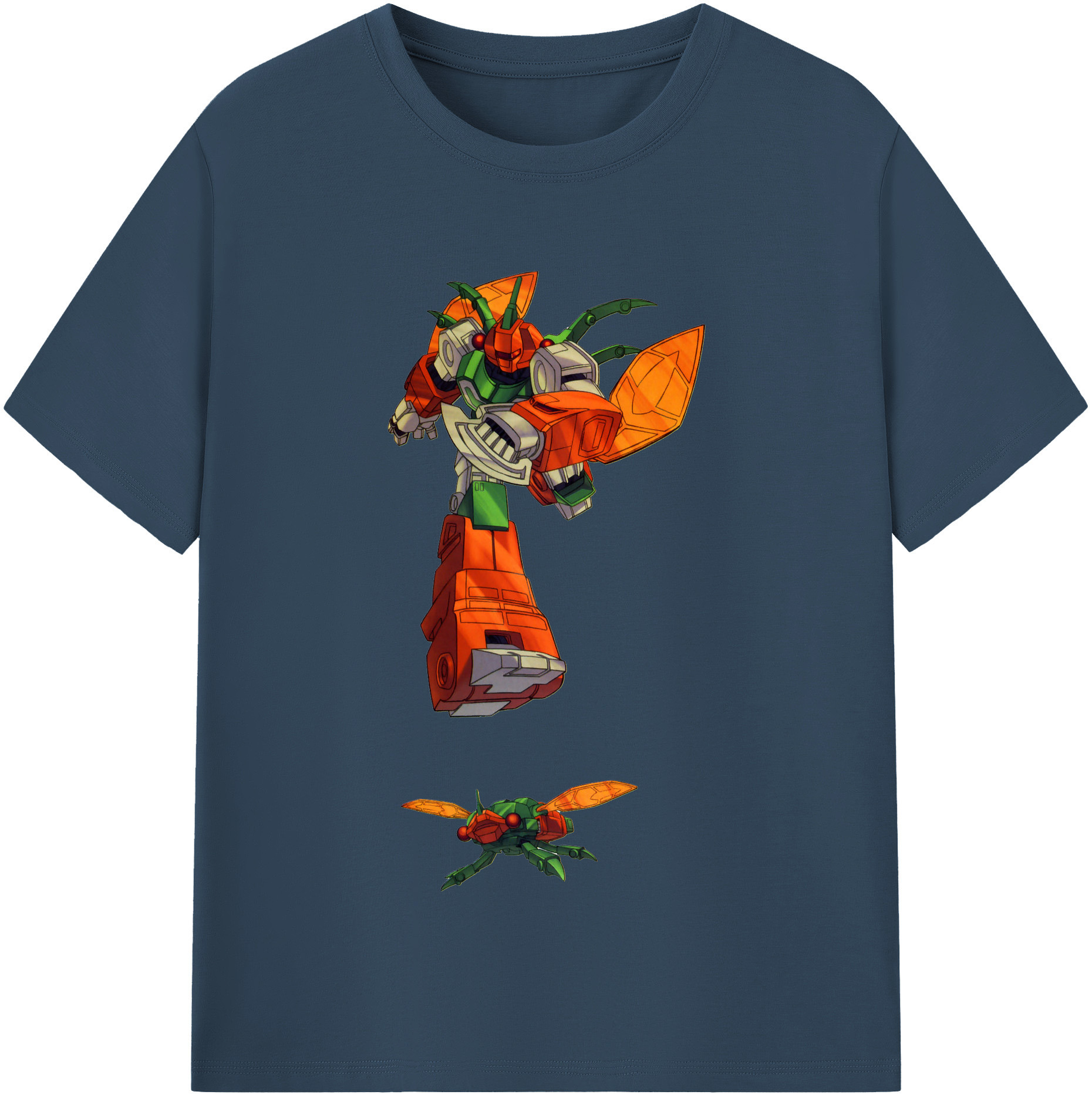 （画像用）  レディースカジュアルプリントTシャツ（綿100％）