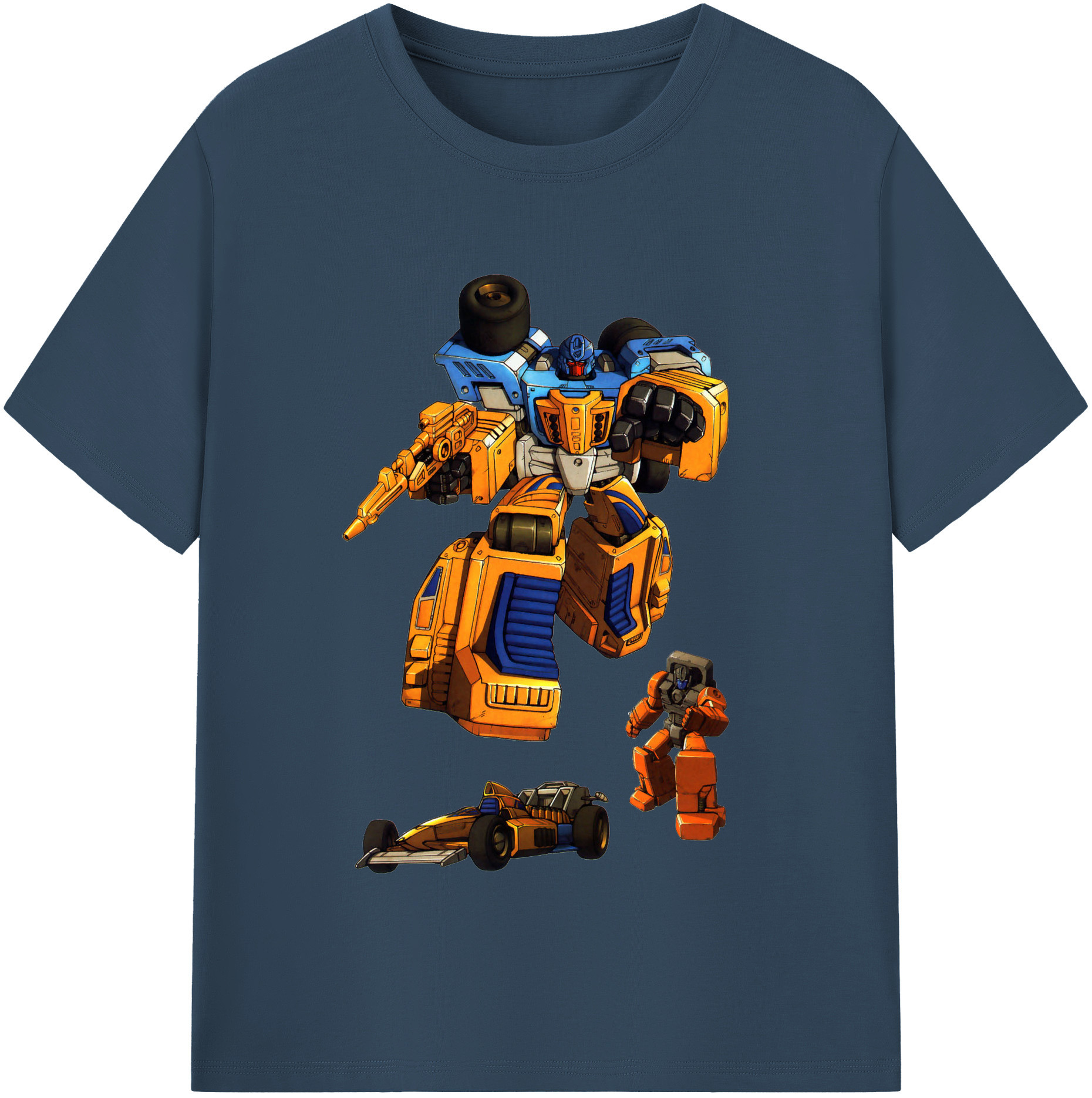 （画像用）  レディースカジュアルプリントTシャツ（綿100％）