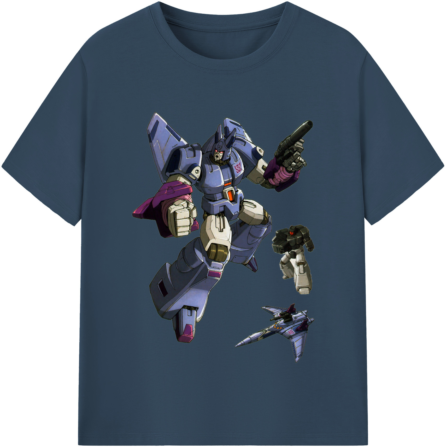 （画像用）  レディースカジュアルプリントTシャツ（綿100％）