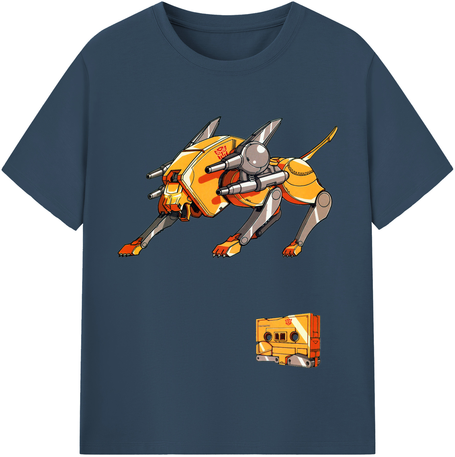 （画像用）  レディースカジュアルプリントTシャツ（綿100％）