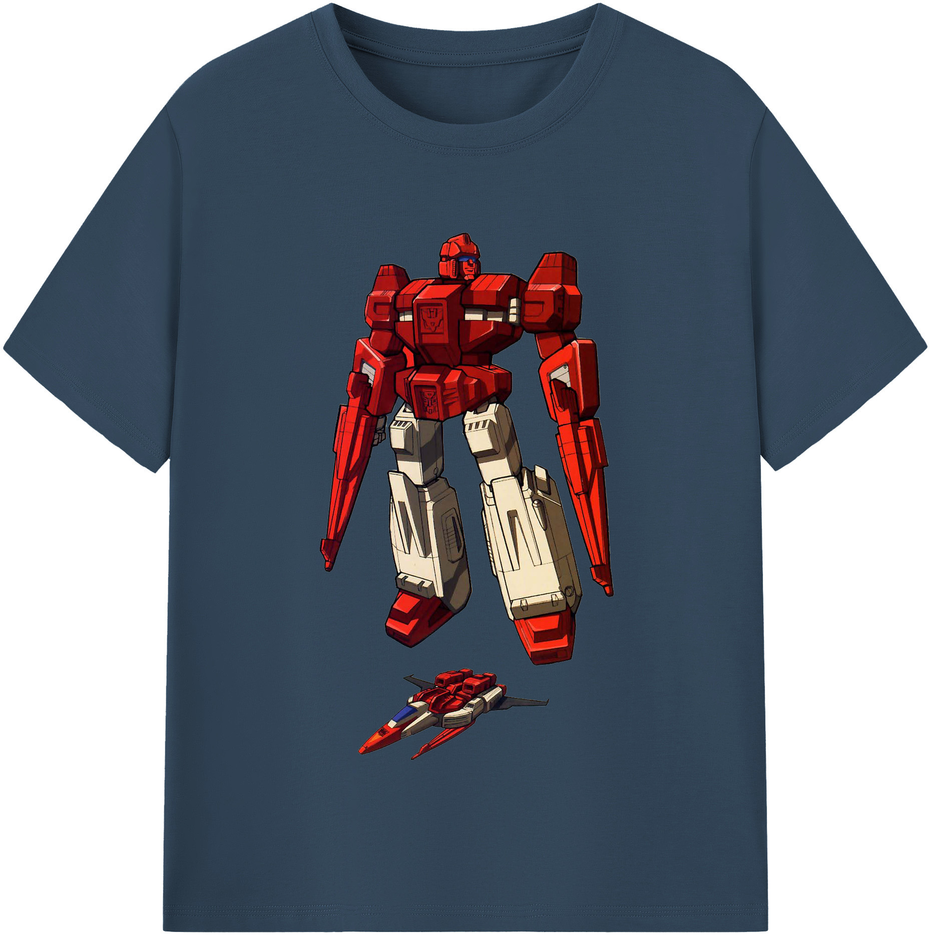 （画像用）  レディースカジュアルプリントTシャツ（綿100％）