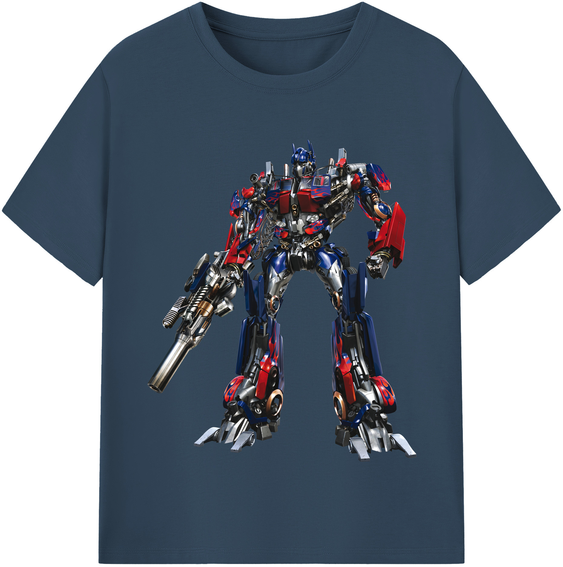 （画像用）  レディースカジュアルプリントTシャツ（綿100％）