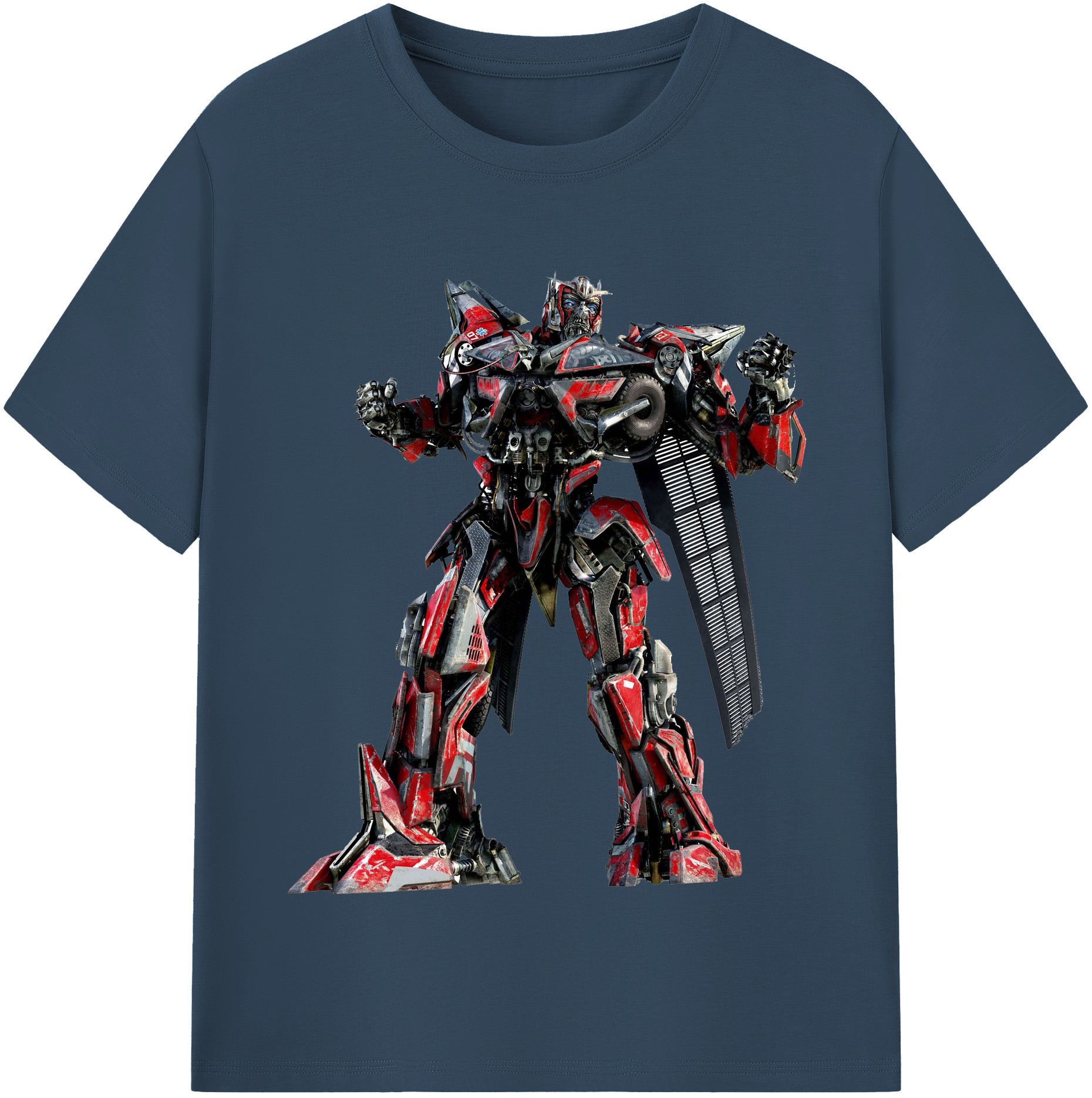 （画像用）  レディースカジュアルプリントTシャツ（綿100％）
