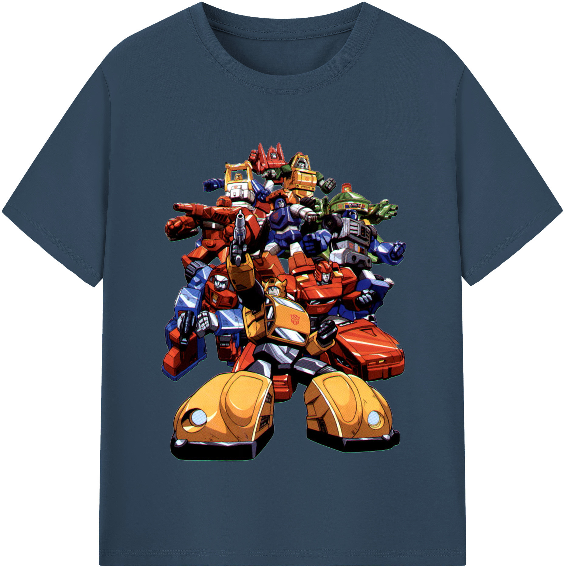 （画像用）  レディースカジュアルプリントTシャツ（綿100％）