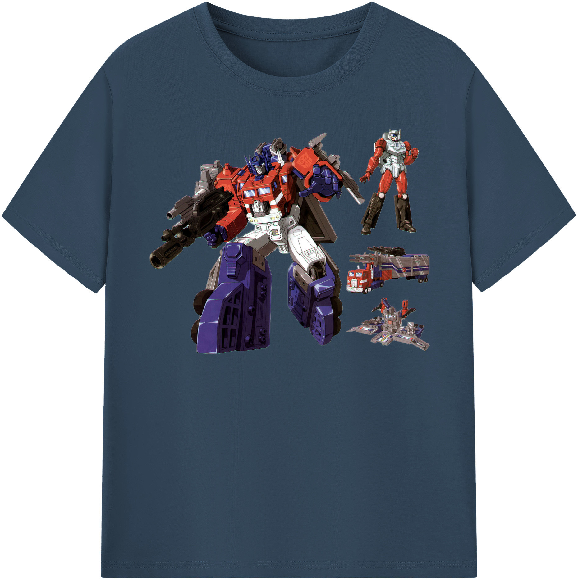 （画像用）  レディースカジュアルプリントTシャツ（綿100％）