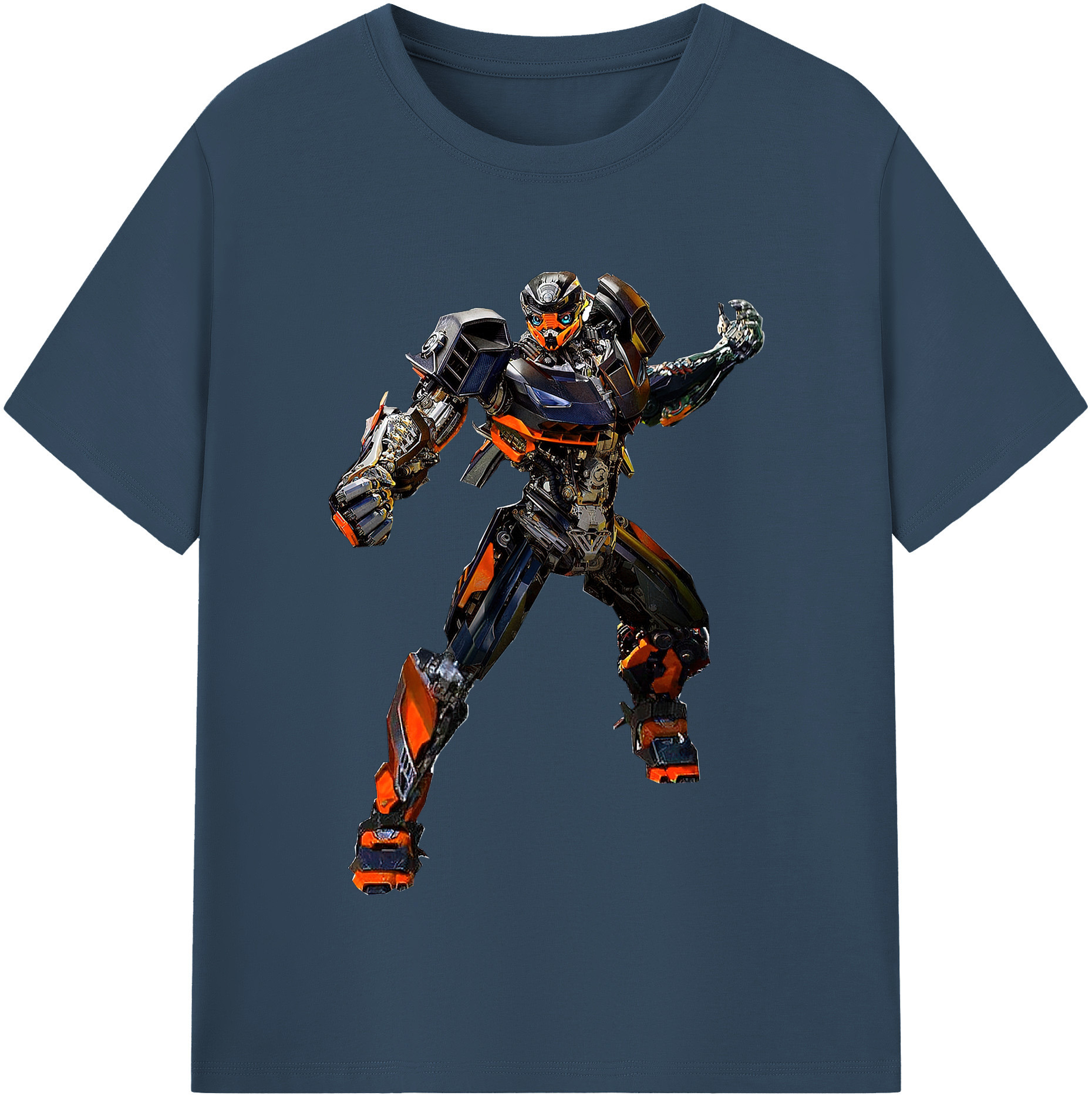 （画像用）  レディースカジュアルプリントTシャツ（綿100％）