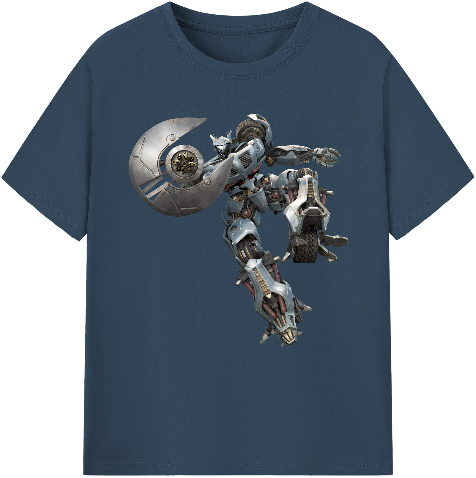 （画像用）  レディースカジュアルプリントTシャツ（綿100％）