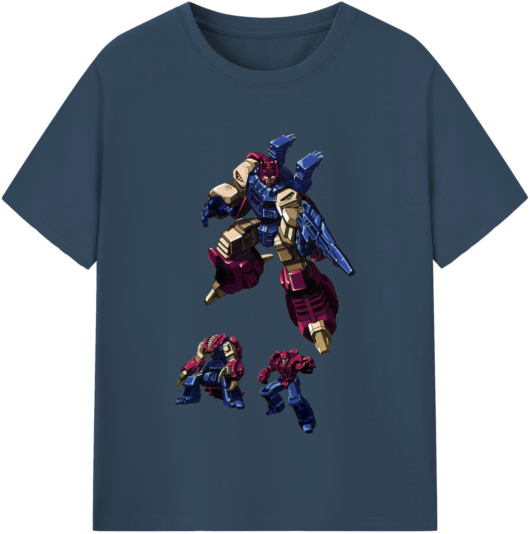 （画像用）  レディースカジュアルプリントTシャツ（綿100％）