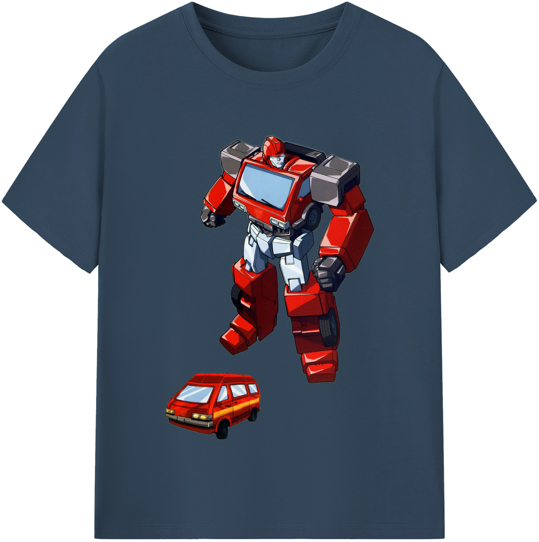 （画像用）  レディースカジュアルプリントTシャツ（綿100％）