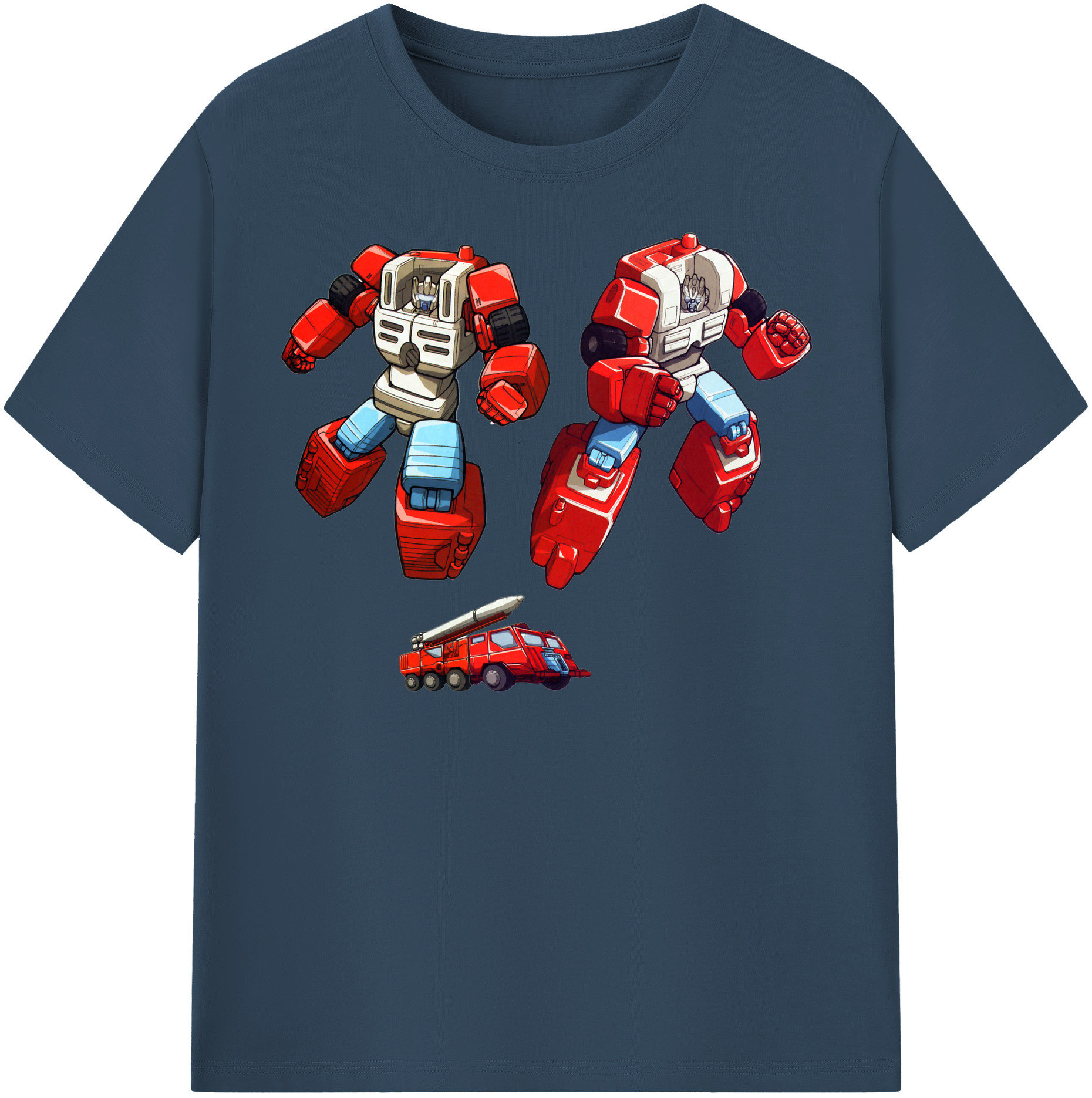 （画像用）  レディースカジュアルプリントTシャツ（綿100％）